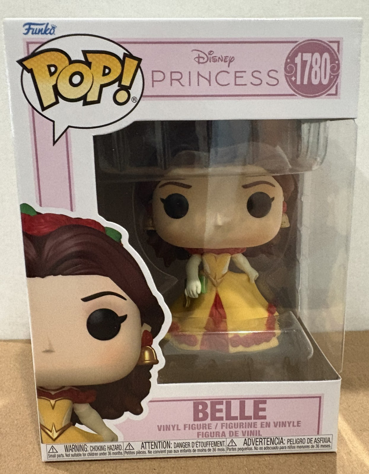 Funko POP Disney: Princess Grand Entrances Belle #1780 W/ Pop Protector