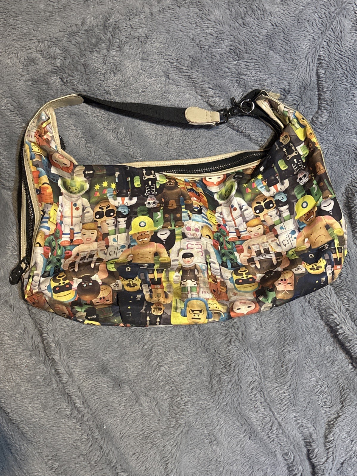 Kidrobot eBoy Bag Peecol Parade Vintage 2009 Satchel Purse Handbag Rare Pop Art