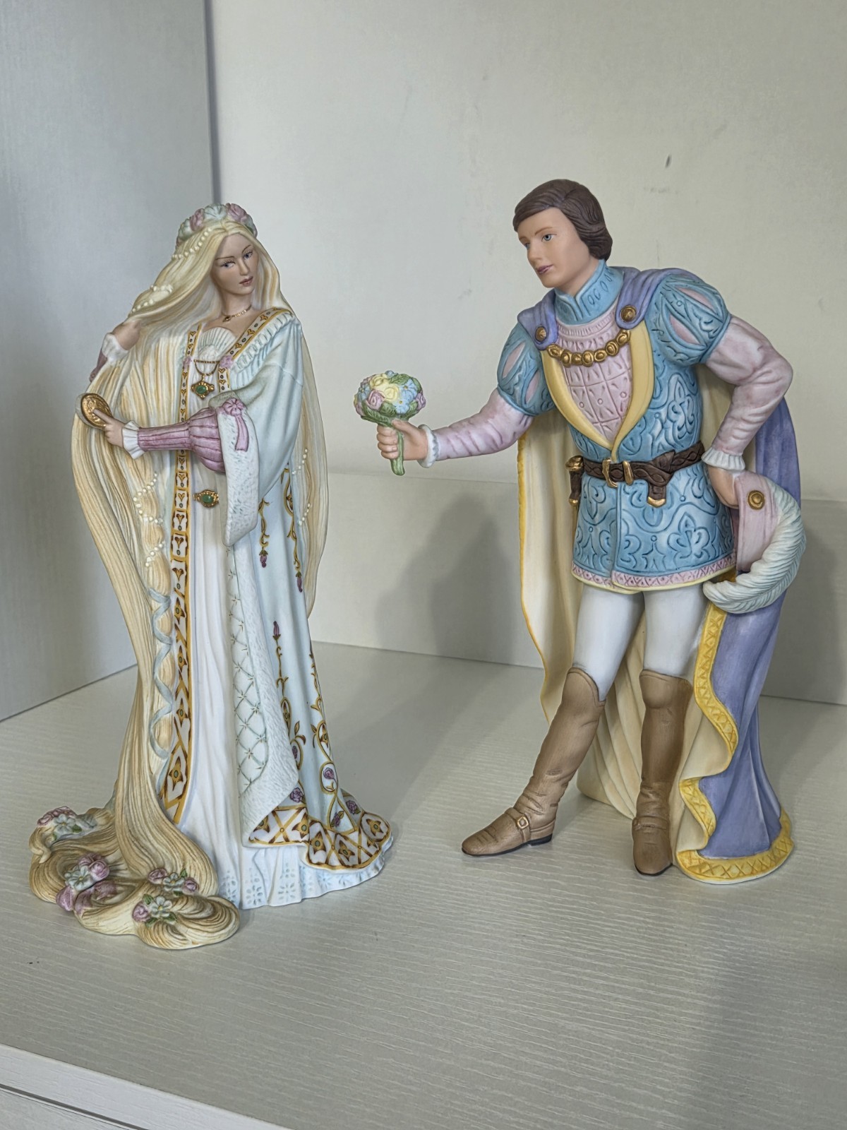 Lenox   Rapunzel + The Prince Legendary Princesses collection  2pc