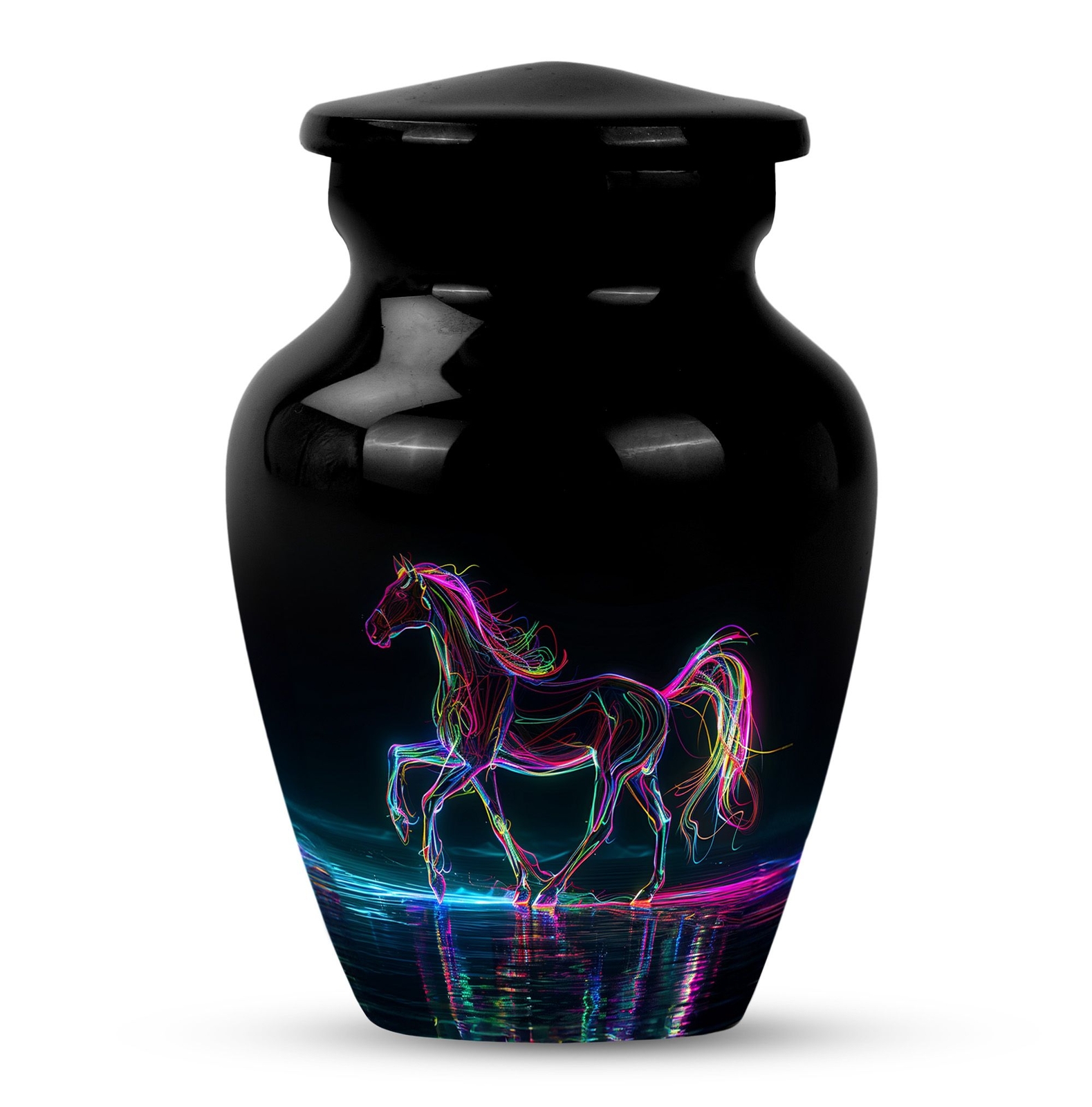 Eternal Rest Horse Urn: A Lasting Tribute for Adult Males Keepsake