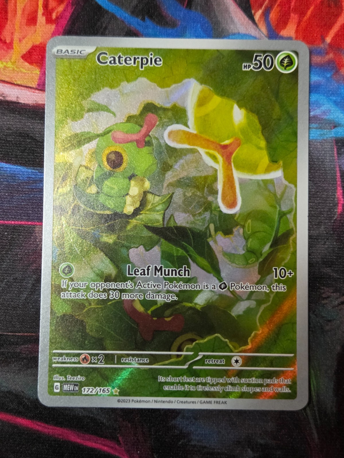 Pokemon 151 Caterpie 172/165