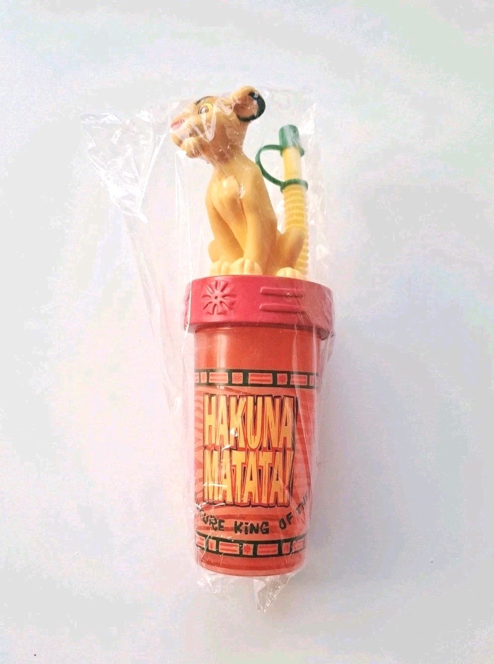 Vintage Disney The Lion King Simba Topper Sipper Cup Hakuna Matata 9\