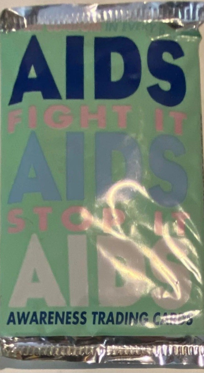 1993 ECLIPSE AIDS AWARENESS TRADING CARD PACK FACTORY SEALED