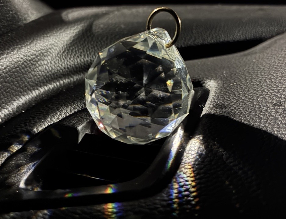Crystal Sphere Prism Clear Glass Ball Gazing Suncatcher Decorative Hanging