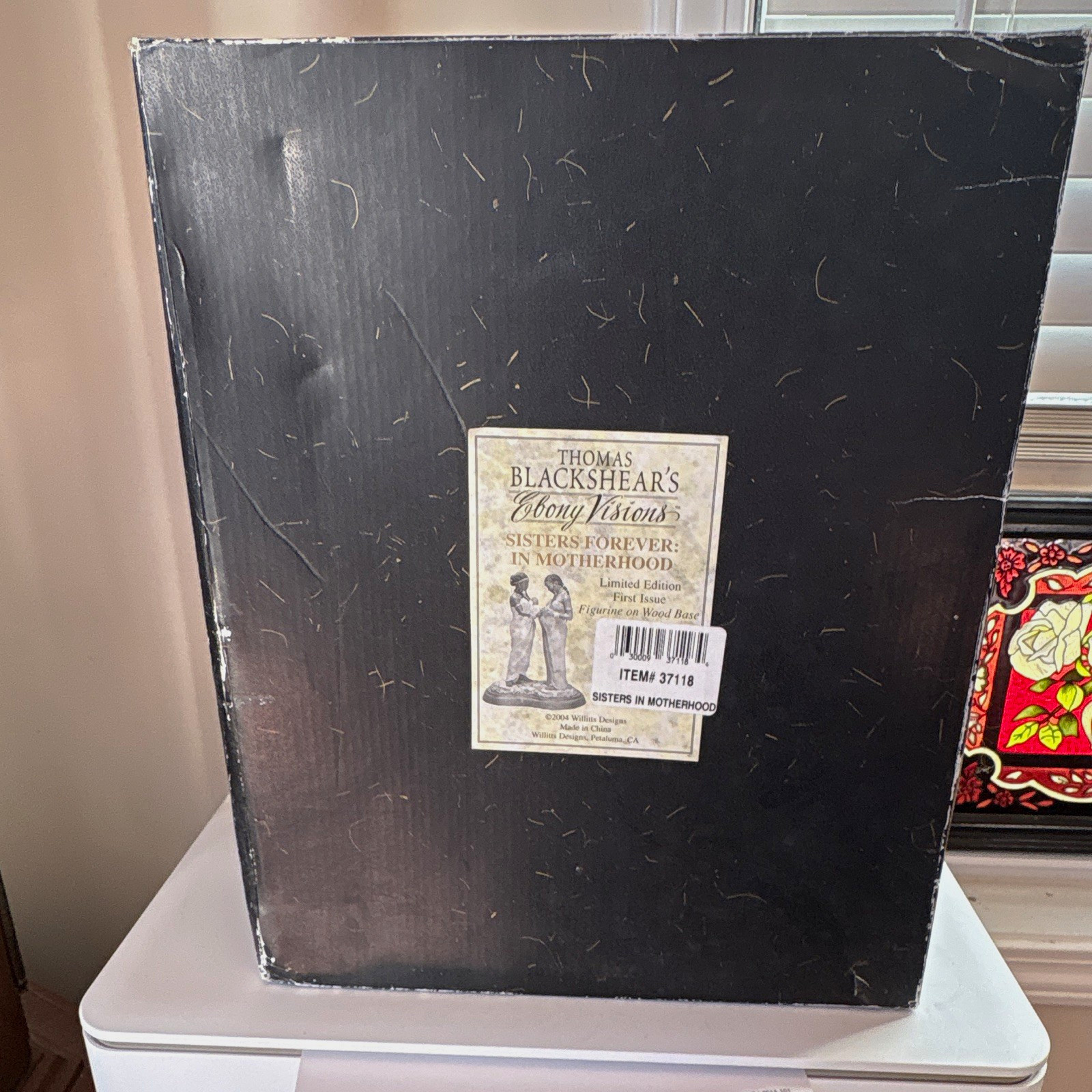 Thomas Blackshear Ebony Visions Sisters Forever In Motherhood LE Boxed Wood 2004