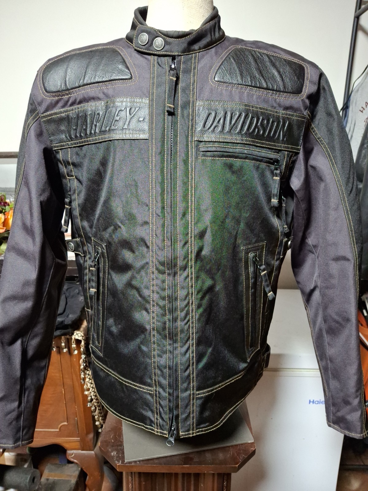 Harley Davidson Tailgater Functional Textile Riding Jacket Men Large 97040-15VM