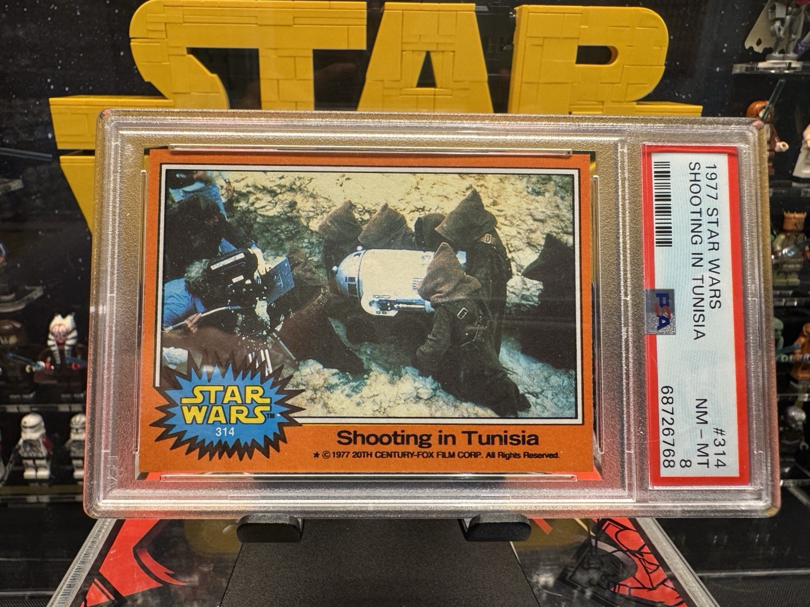 1977 Topps Star Wars #314 Shooting In Tunisia PSA 8 🔥🔥