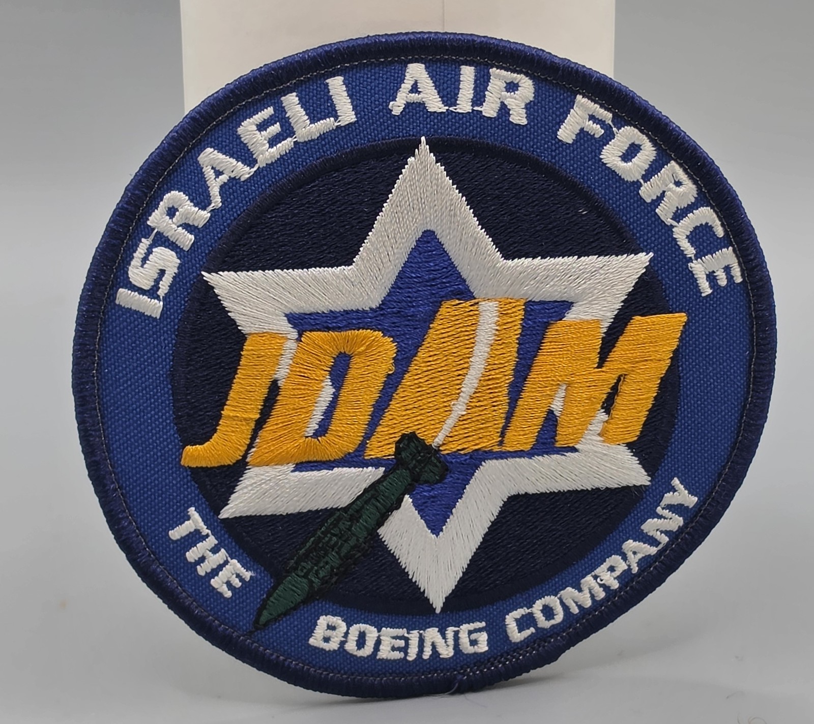 Israeli Air Force Boeing JDAM Embroidered Patch Military Aviation Collectible