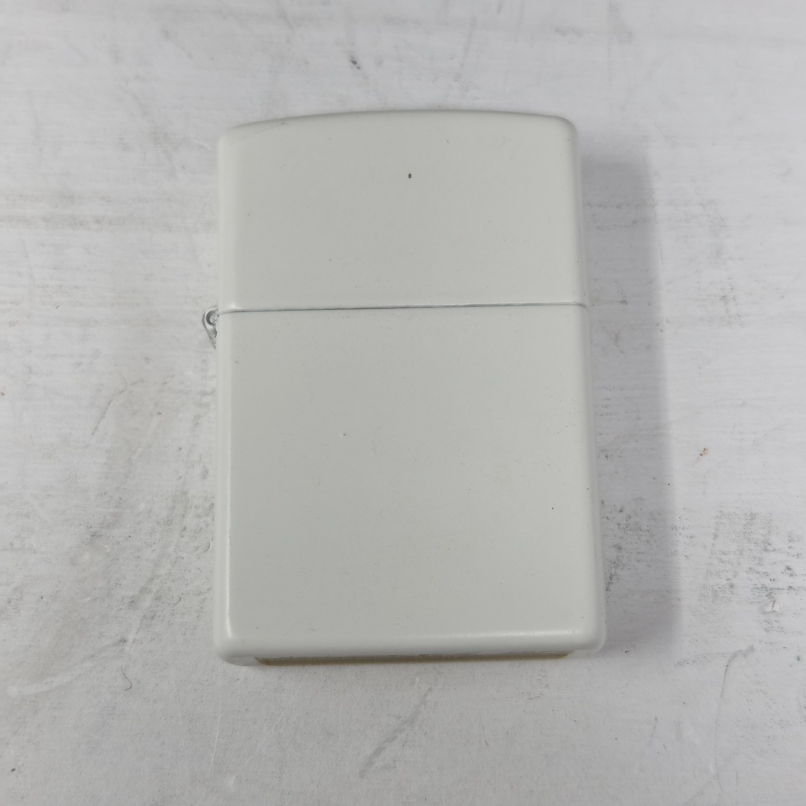2020 Zippo Windproof White Matte Lighter UNUSED No Box
