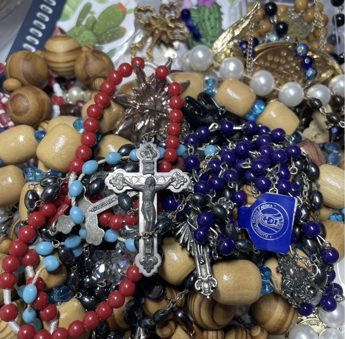 Vintage Rosary Lot Of 5 random rosary’s 