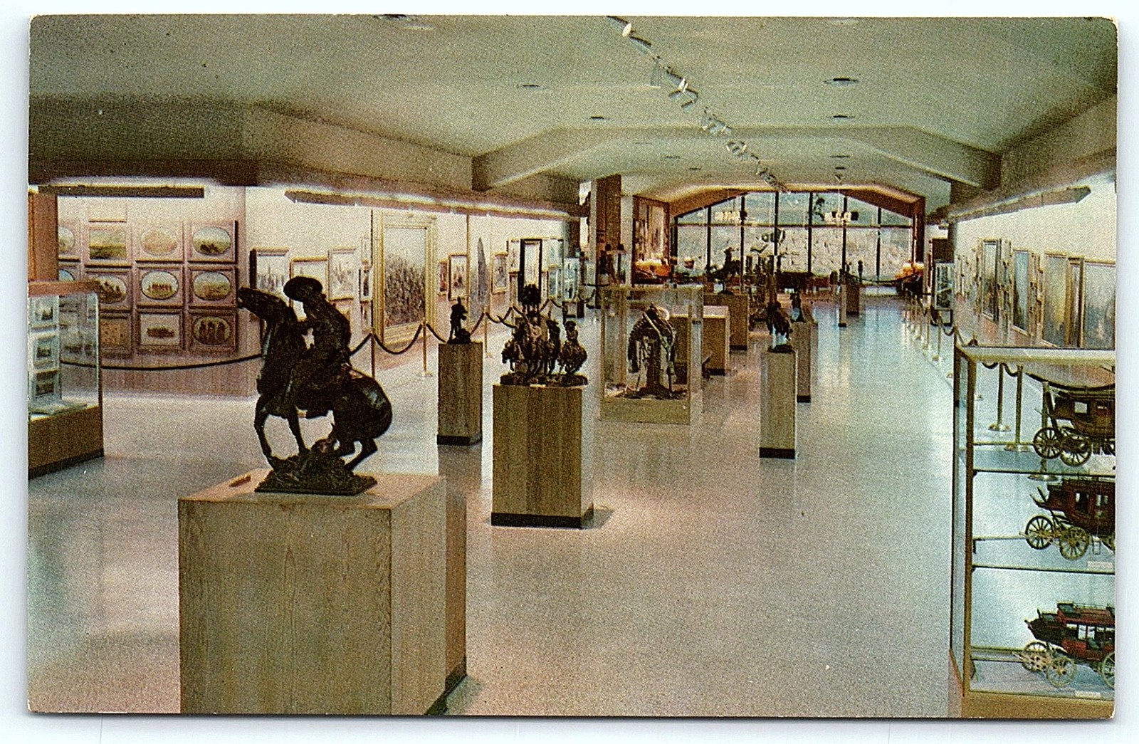 Whitney Gallery of Western Art, Cody, Wyoming postcard Whitney Gallery of Western Art, Cody, Wyoming postcard