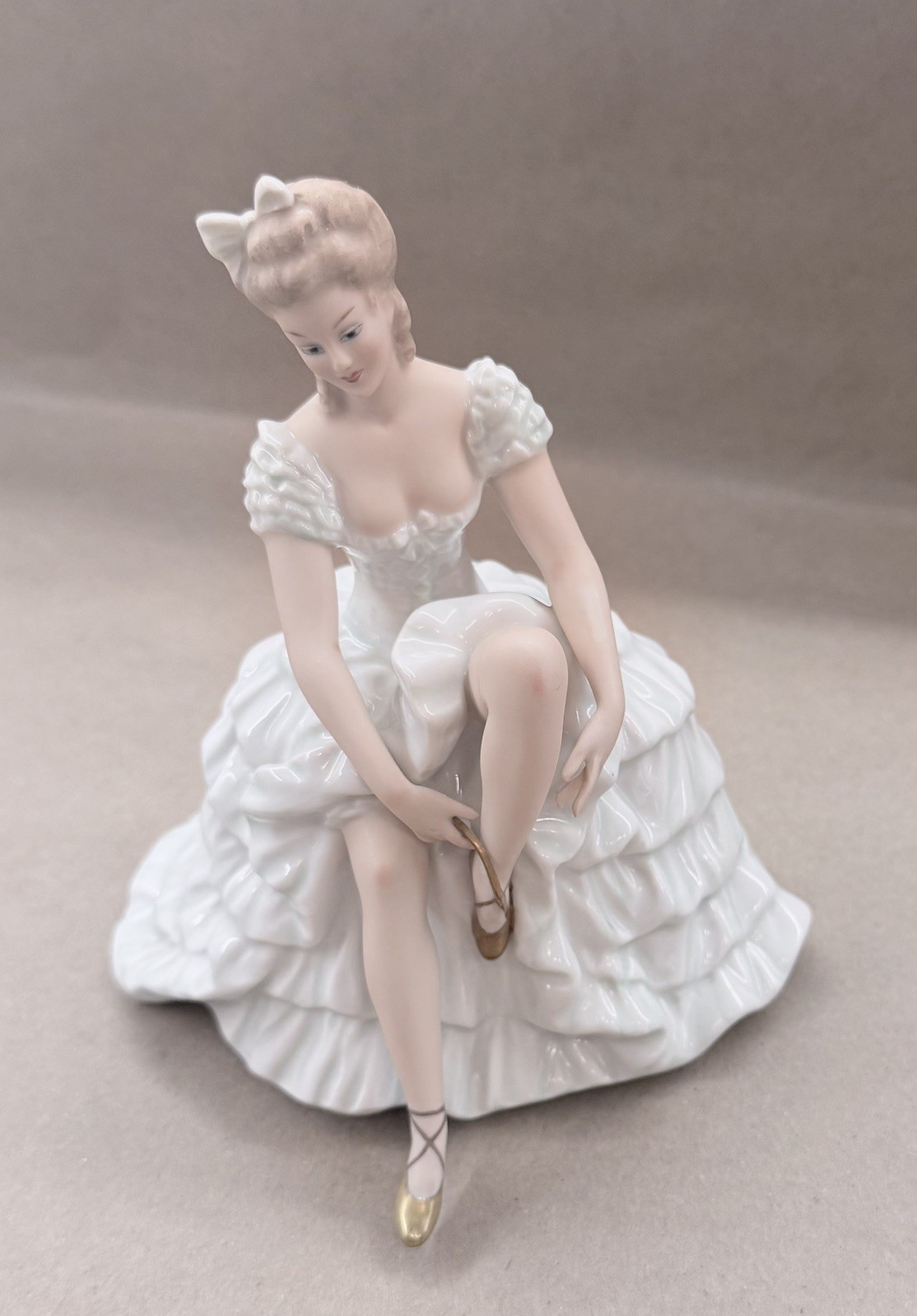 Vintage Schaubach Kunst Wallendorf Porcelain Ballerina Figurine Germany