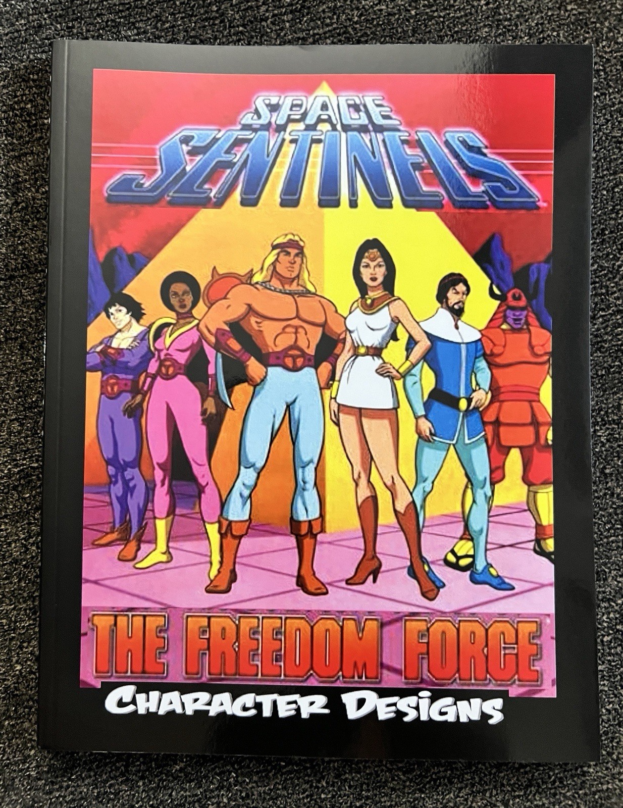 Space Sentinels The Freedom Force Character Designs Style Guide