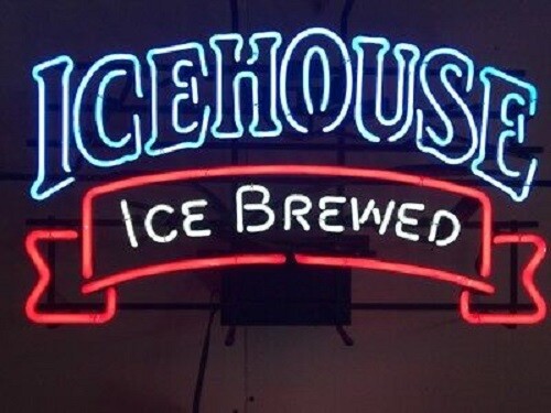 New Icehouse Ice Brewed Beer Neon Light Sign 24\