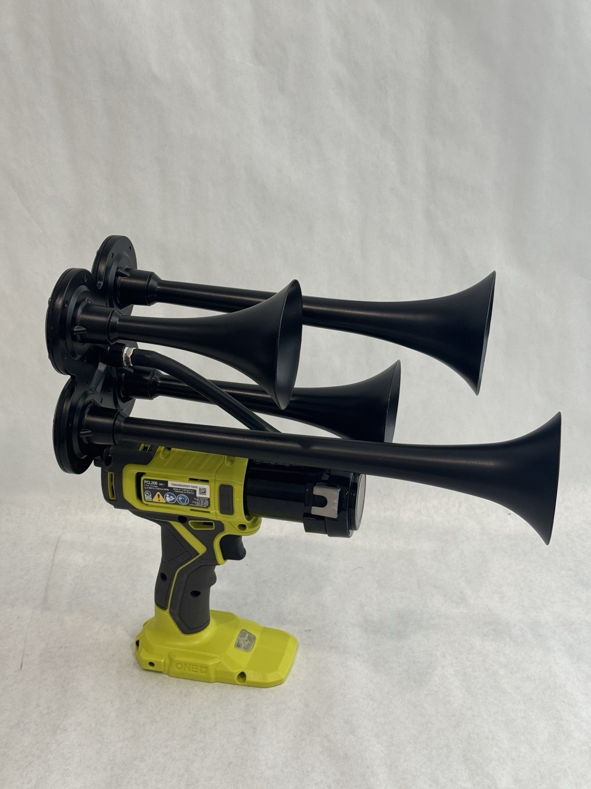 Ryobi Train Air Horn Quad (4) Trumpets Super Loud