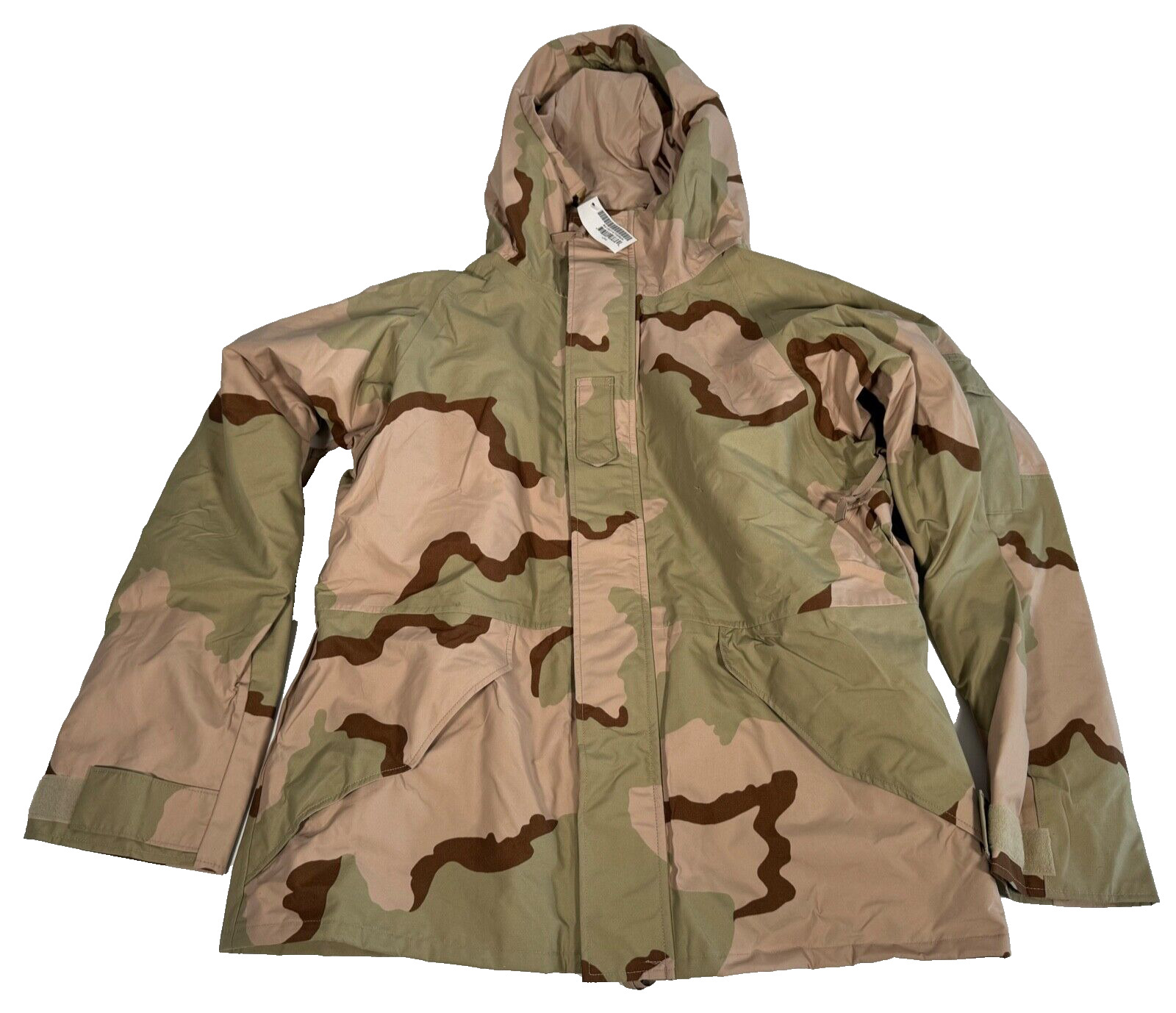 New USGI ECWCS Cold Weather DCU Desert Camo GoreTex Parka Jacket Large Regular