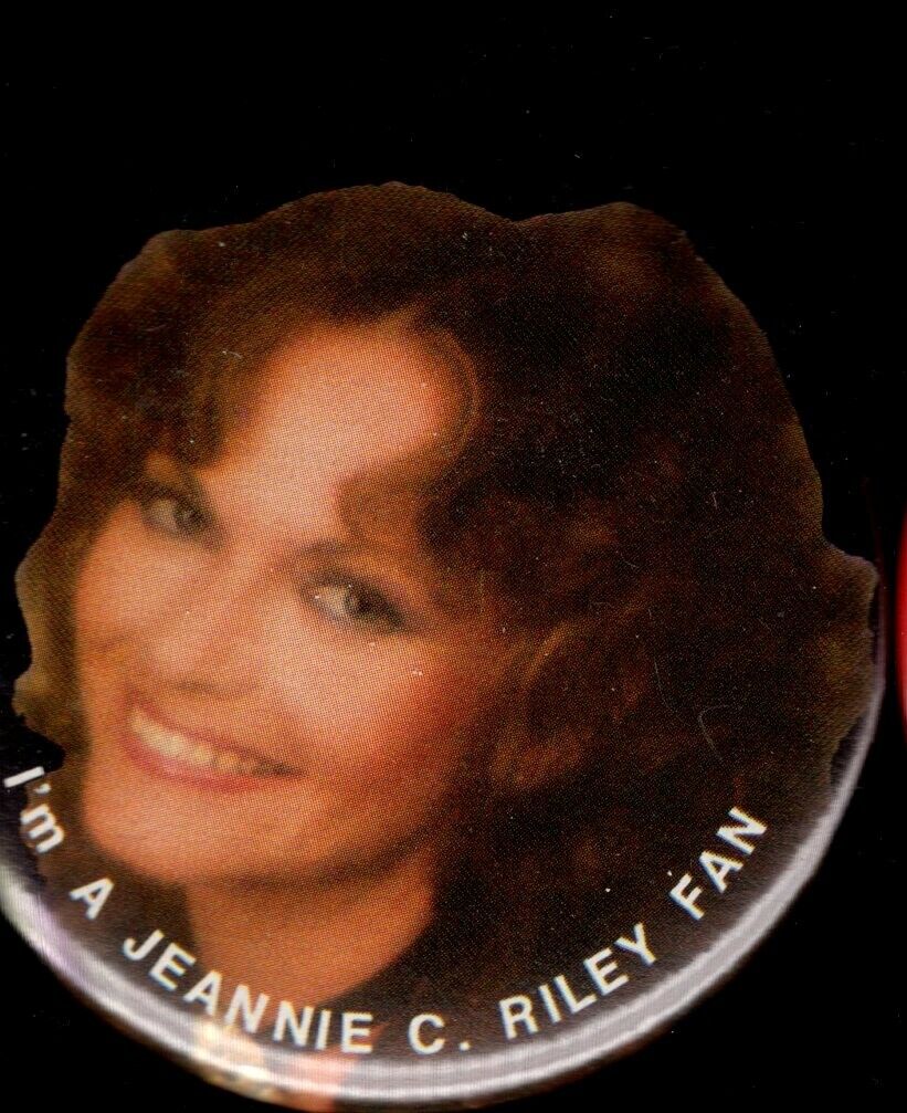 Jeannie C Riley VINTAGE Pinback Button Country Music