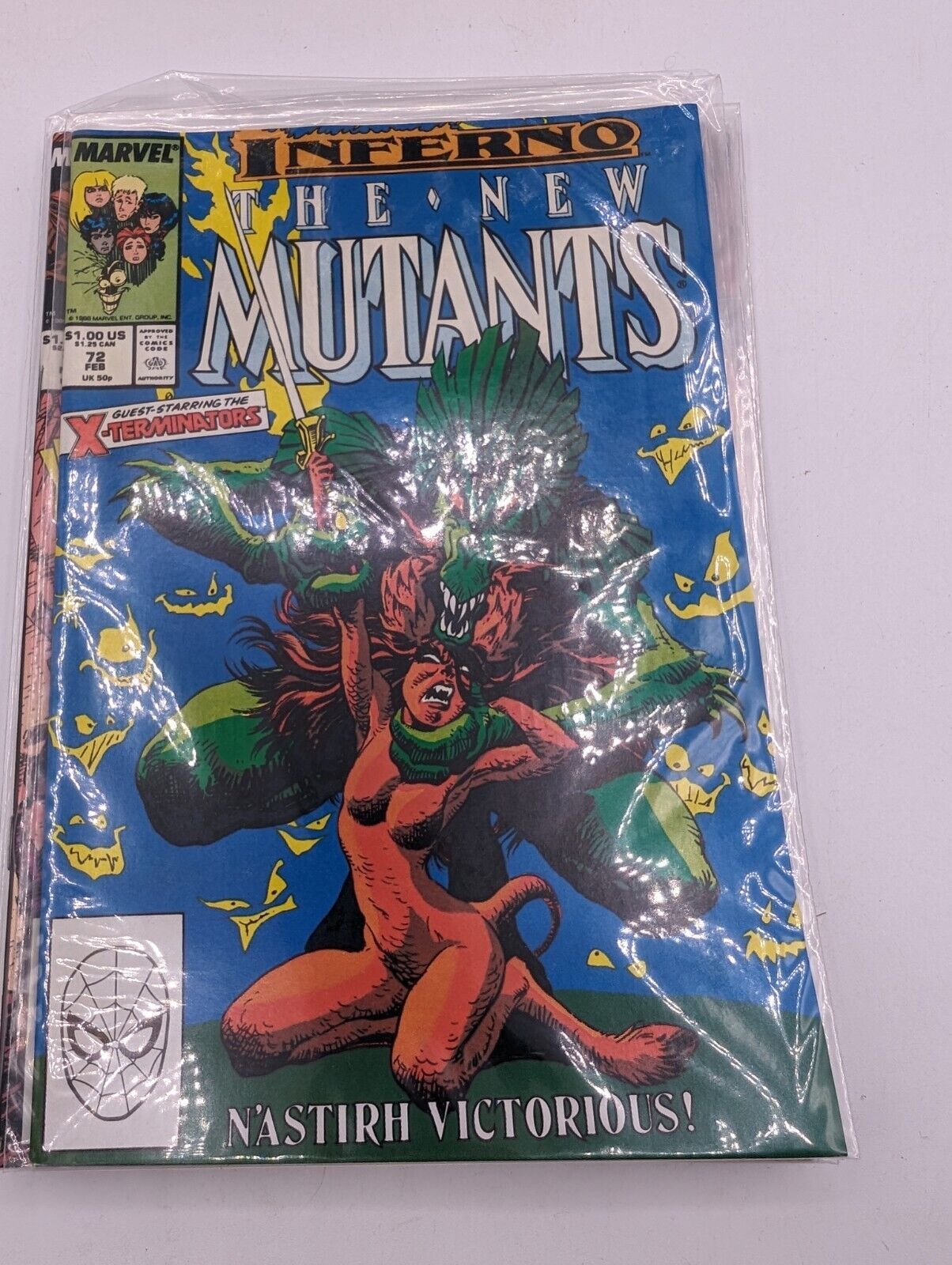 NEW MUTANTS #72 - (1988) - Inferno - Marvel Comics