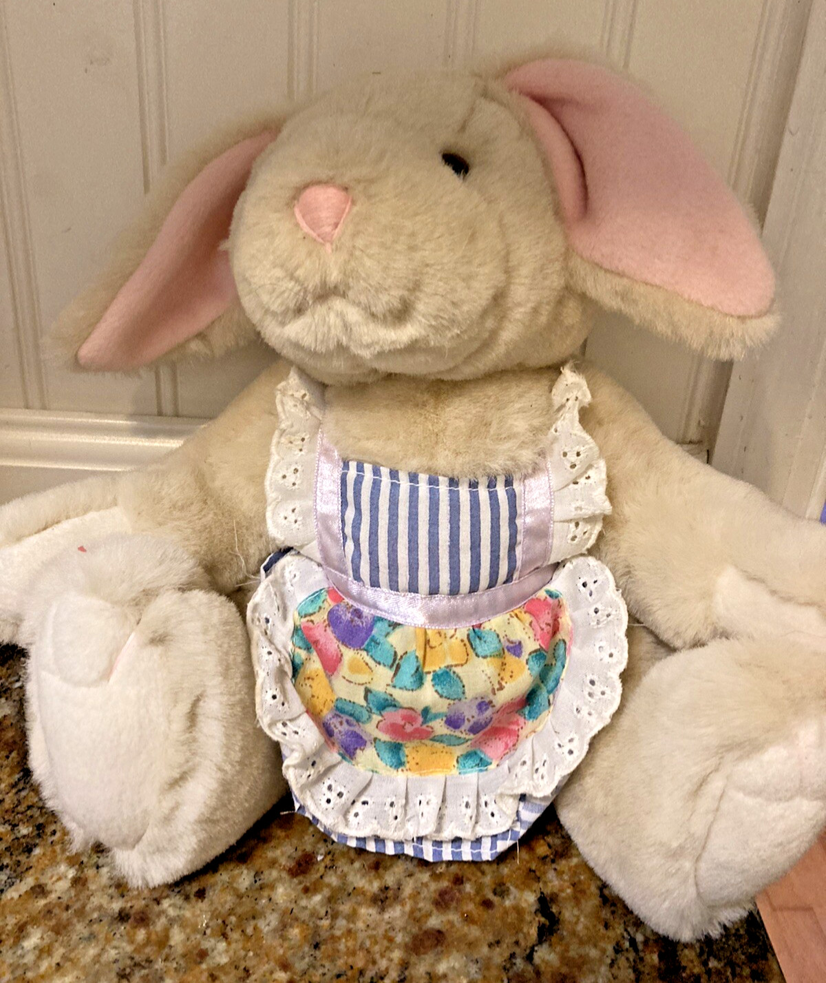 Bialosky Bears Treasures Inc 1997 Molly Bunny Jointed Plush Vintage  11”