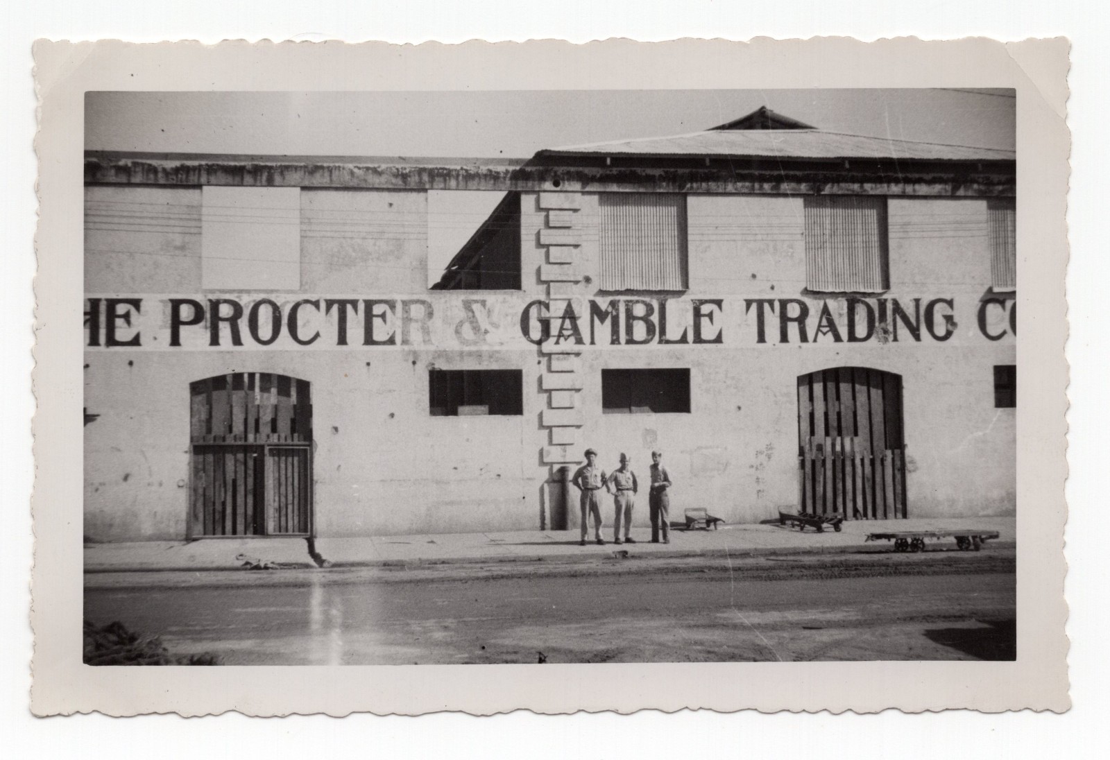Procter & Gamble Trading Co. Building ~  Cebu, Philippines ~ Original WW2 Photo