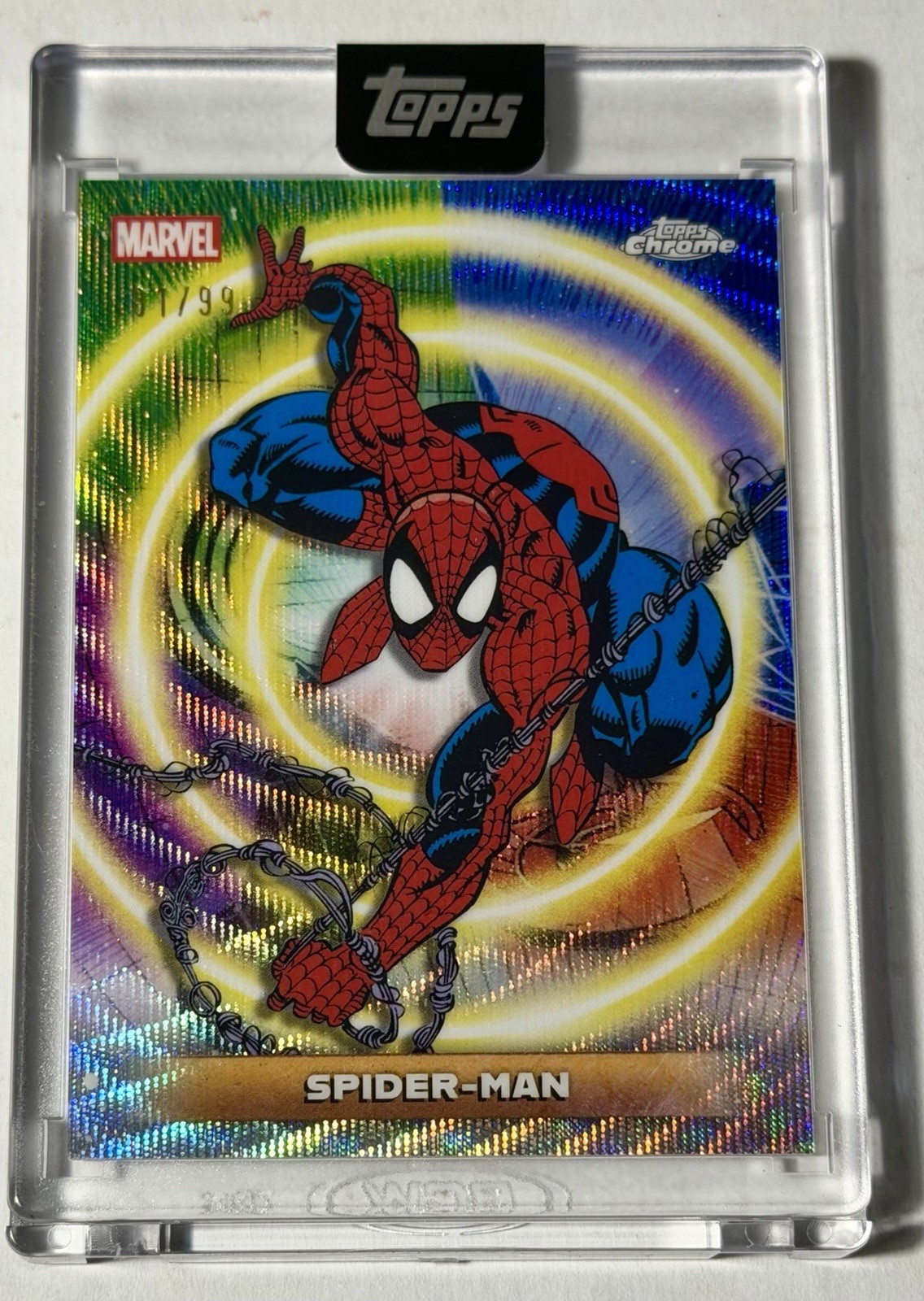 2026 Topps Mint Marvel Spider-Man #50 Cerebro Encased /99 RARE 💎📈