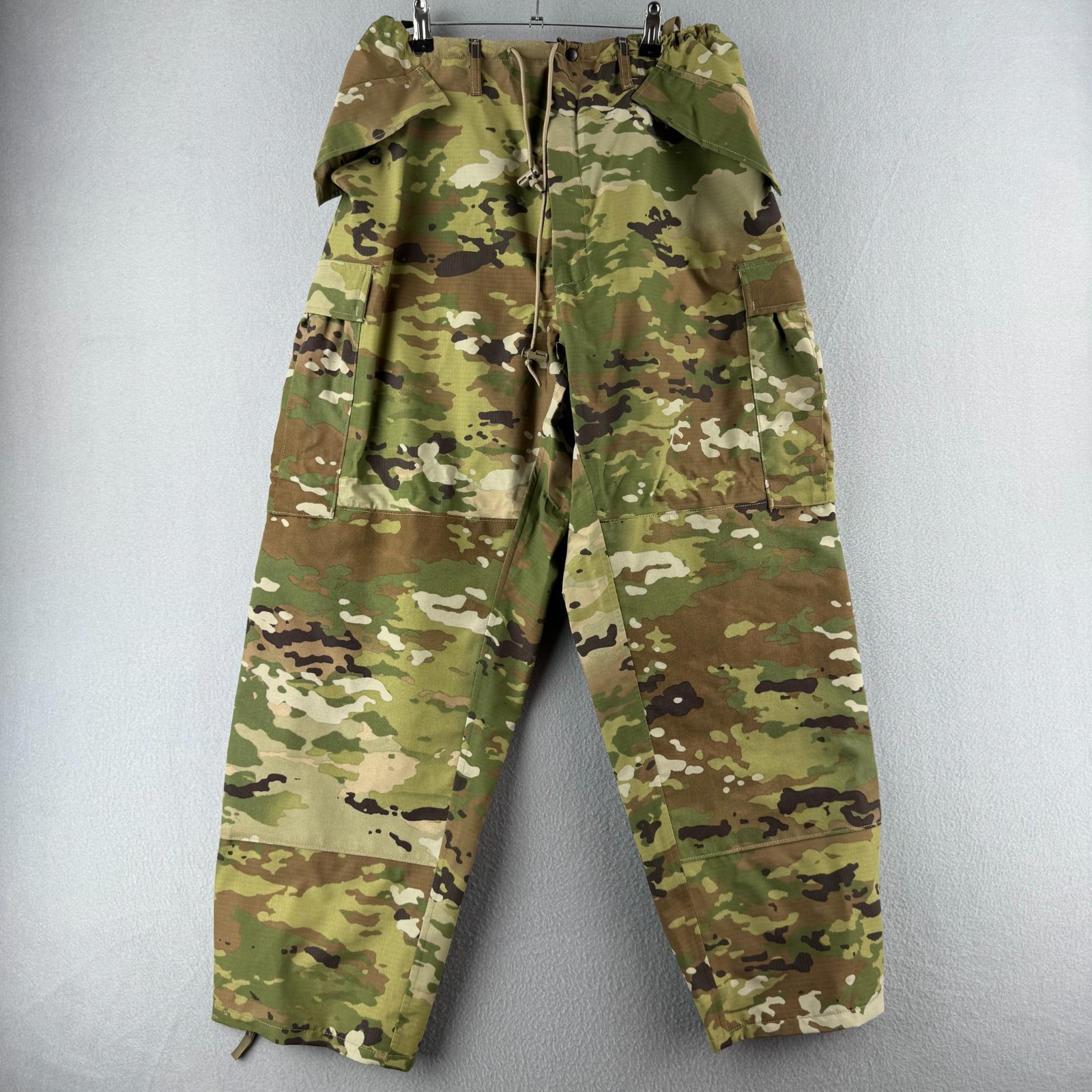 Vinrage Goretex Military Pants Mens Large OCP Camo Trouser APEC Rain Wet Weather