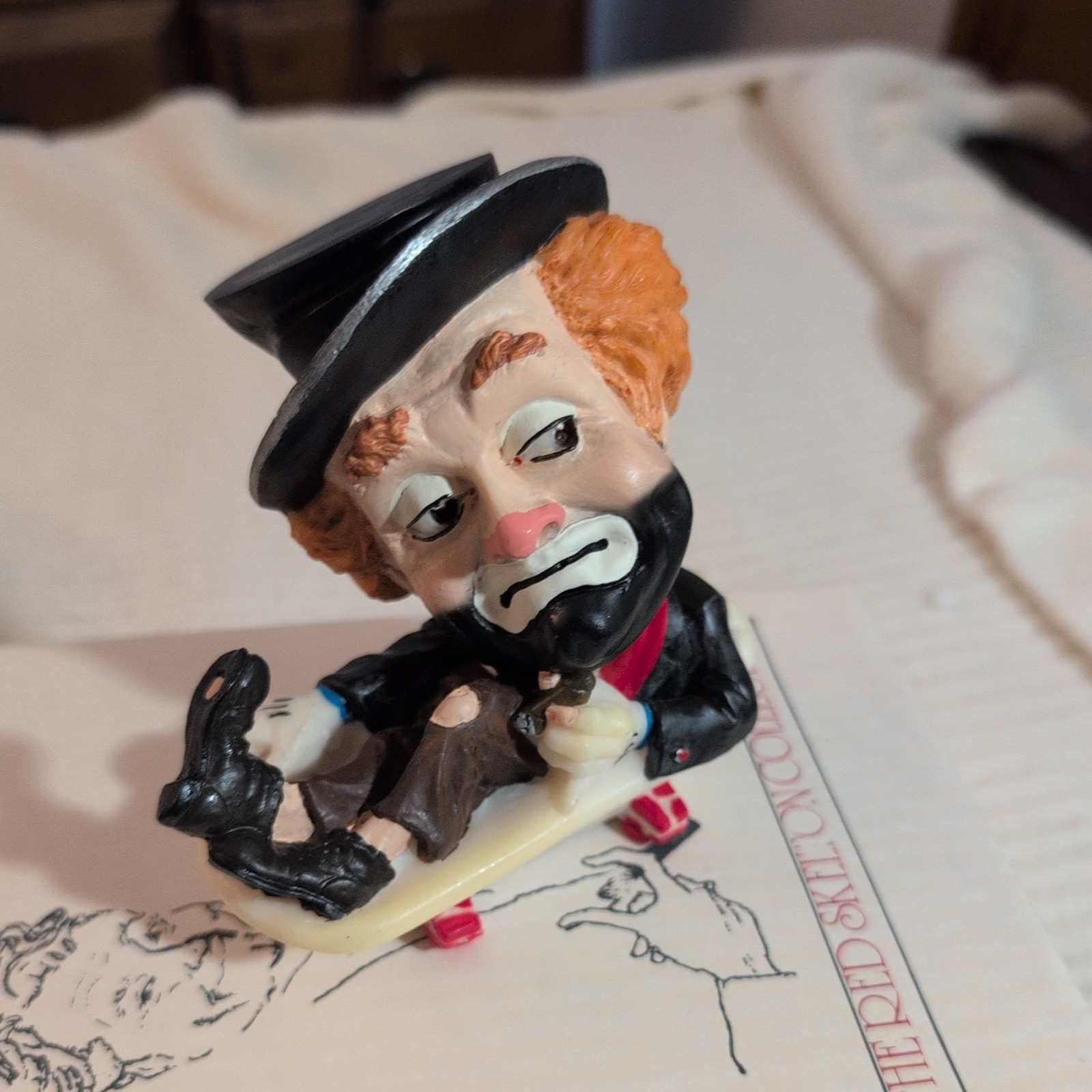 Red Skelton Collection Freddie in the bathtub in original box Made in USA 1981