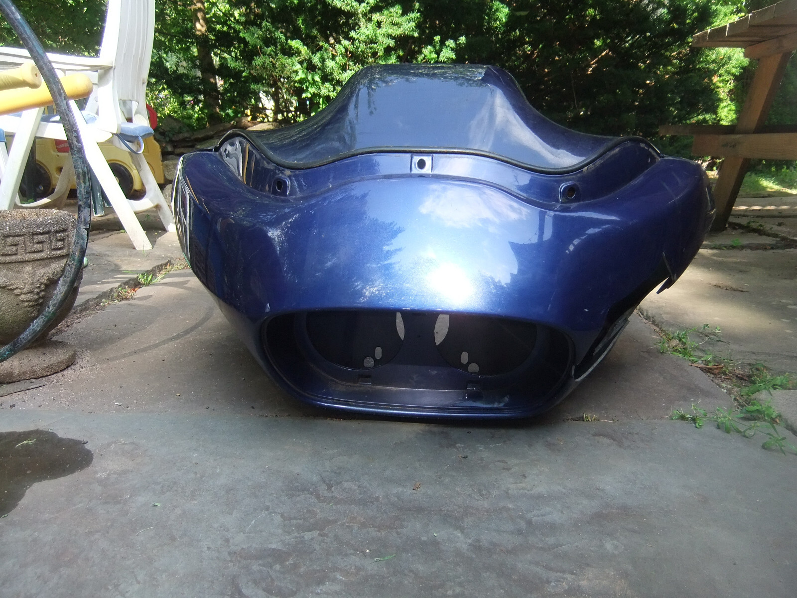harley davidson shark ferring used/damaged year? 