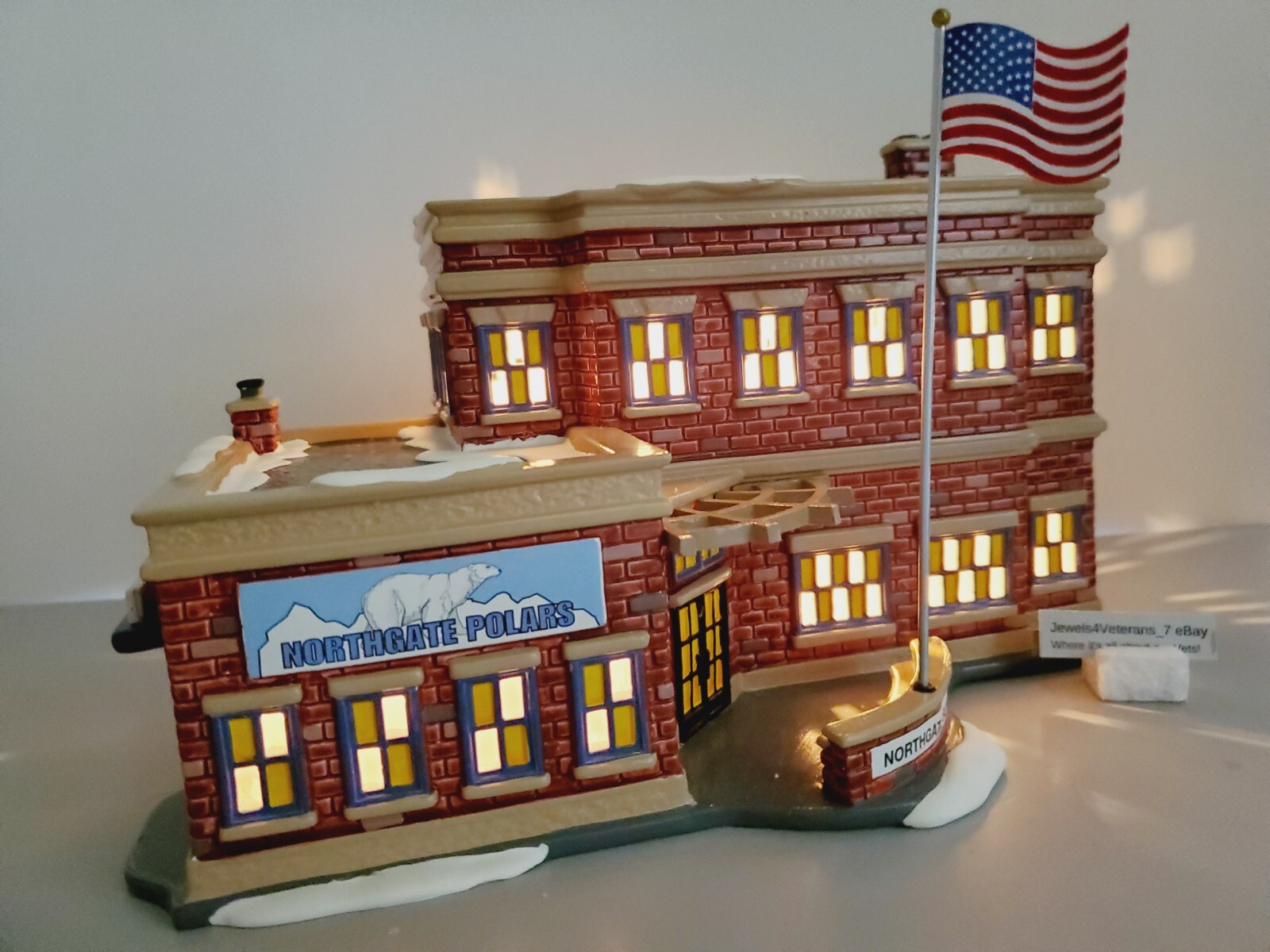 Department 56 Northgate School Snow Village #805504 New Retiredđź’– Department 56 Northgate School Snow Village #805504 New Retiredđź’–