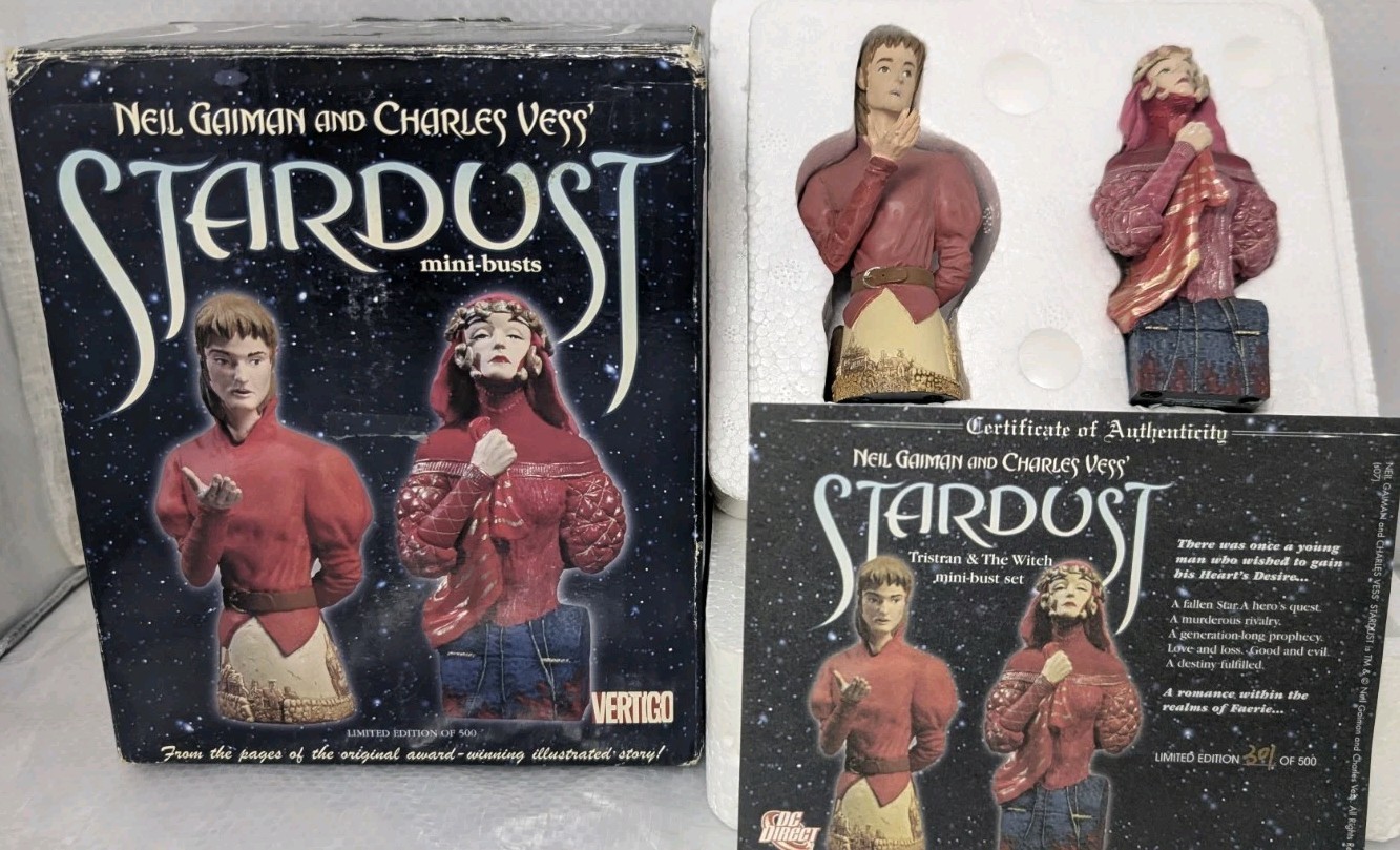 Neil Gaiman & Charles Vess’ Stardust Mini-Bust Set: Limited Edition #301/500 