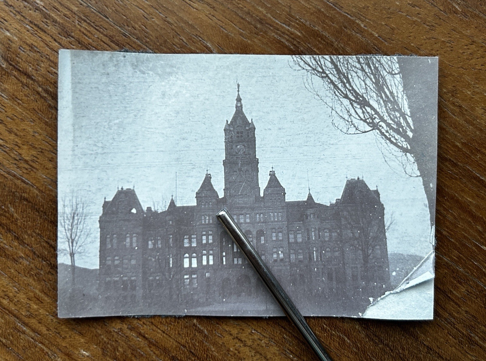 Antique 1900s Salt Lake City & County Building Historic Original Small Photo