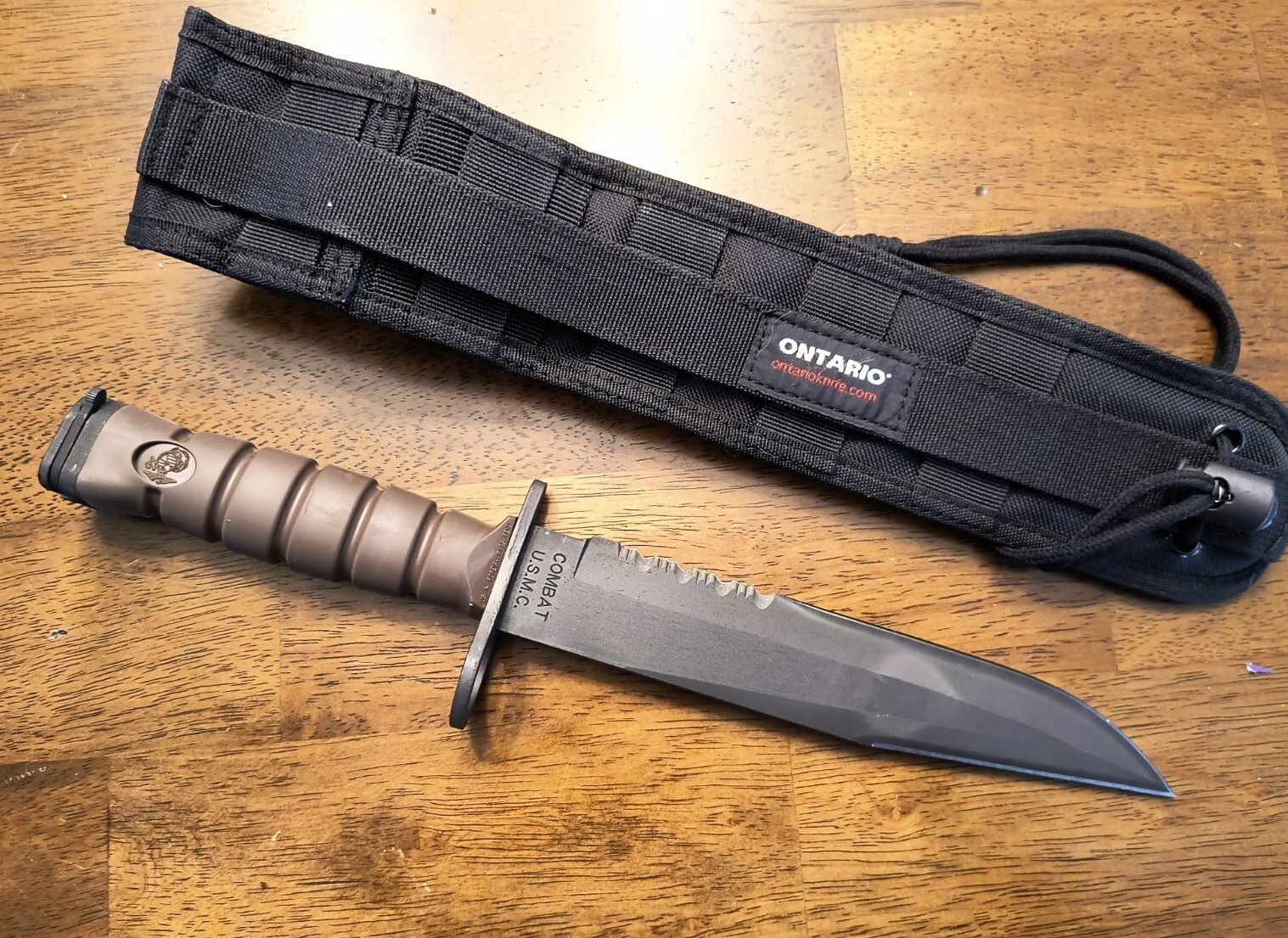 OKC-3S OKC3S Knife USMC Marine Corps Bayont & Ontario Sheath Scabbard OKC USA
