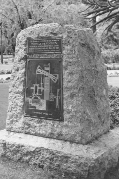 Memorial to Thomas Newcomen Dartmouth Devon circa 1960 4x6 Photo