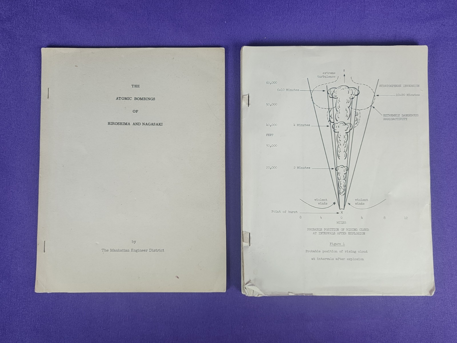Incredible & Rare WW2 Manhattan Project Reports on the Atomic Bombings of Japan