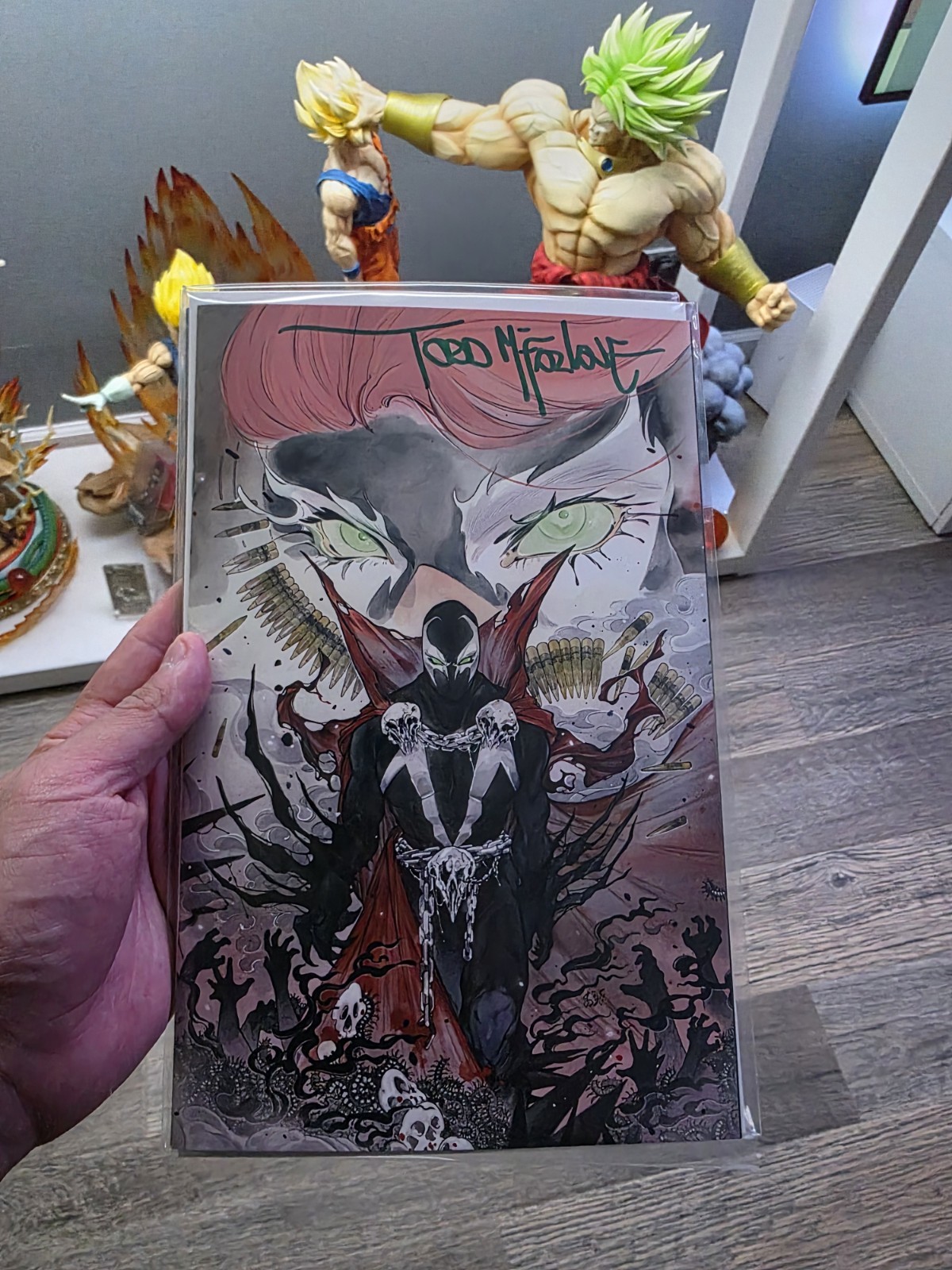 SPAWN #357 2024 NYCC PEACH MOMOKO EXCLUSIVE VIRGIN VARIANT SIGNED TODD McFARLANE