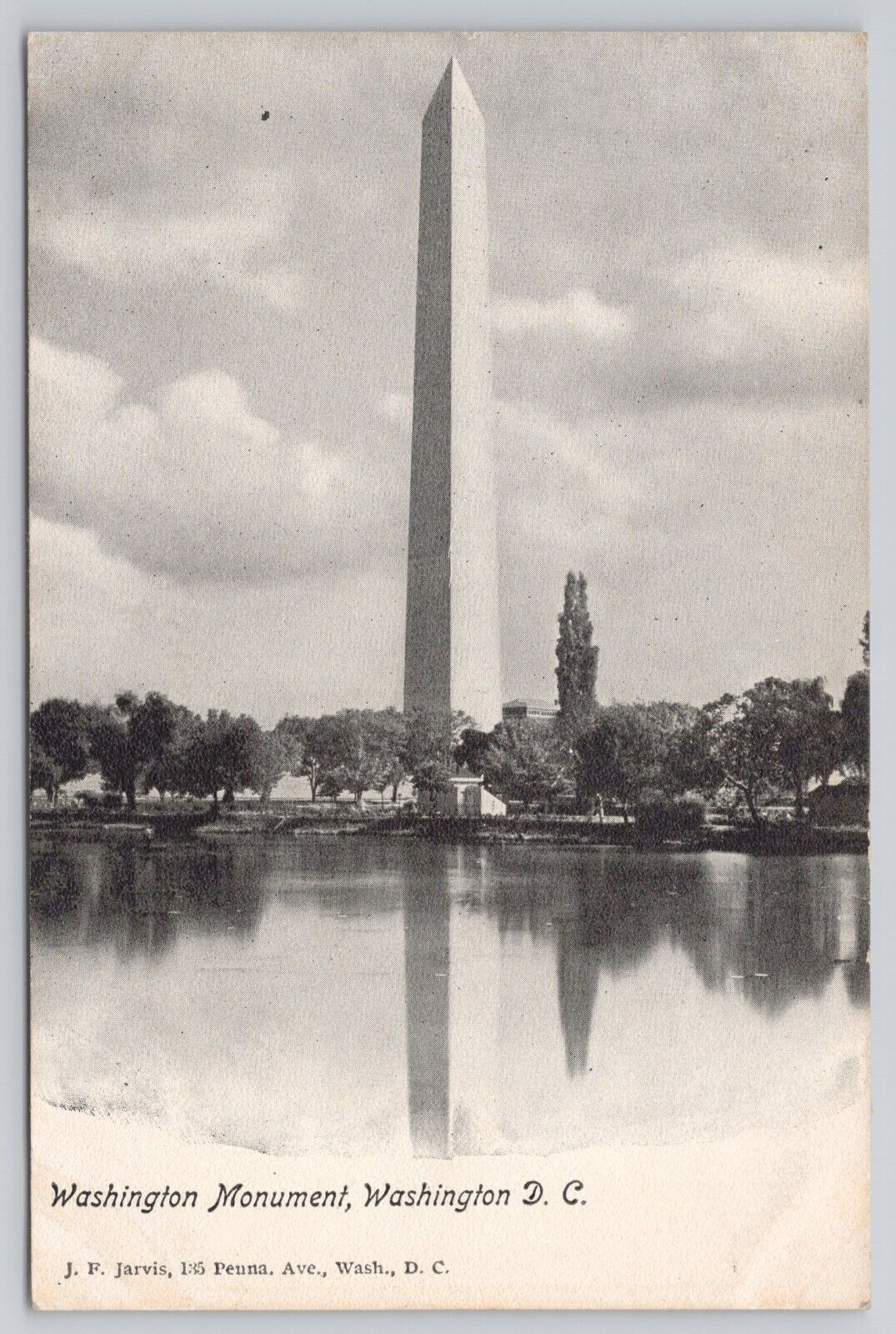 Washington D.C. Washington Monument UDB Vintage Postcard
