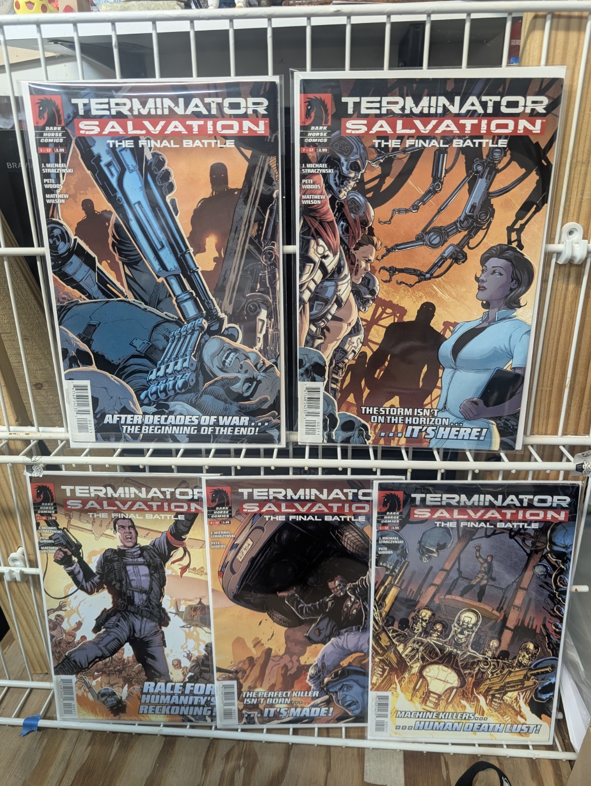 Terminator Salvation: Final Battle by Dark Horse, 2013, VF, FULL SET #1-12
