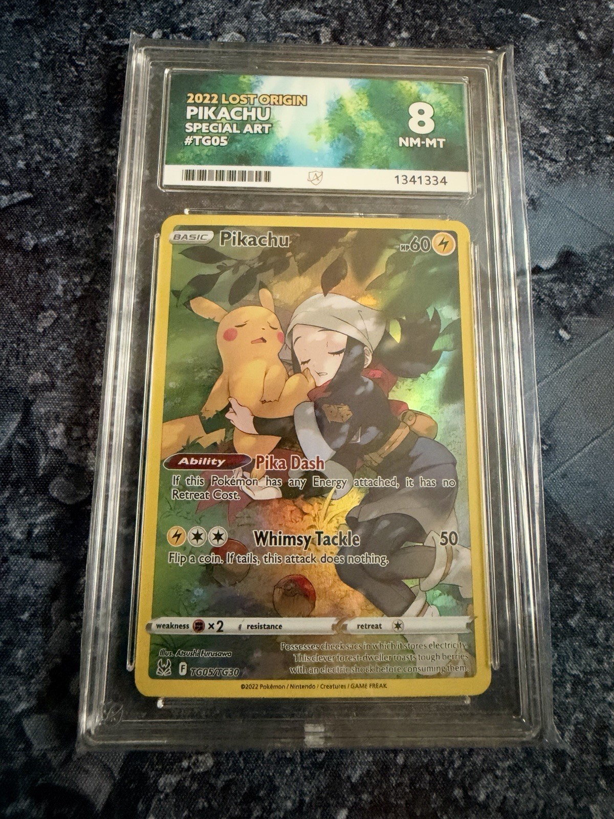 ACE 8 2022 Pikachu Lost Origin TG05/TG30 Special Art ACE 8 2022 Pikachu Lost Origin TG05/TG30 Special Art