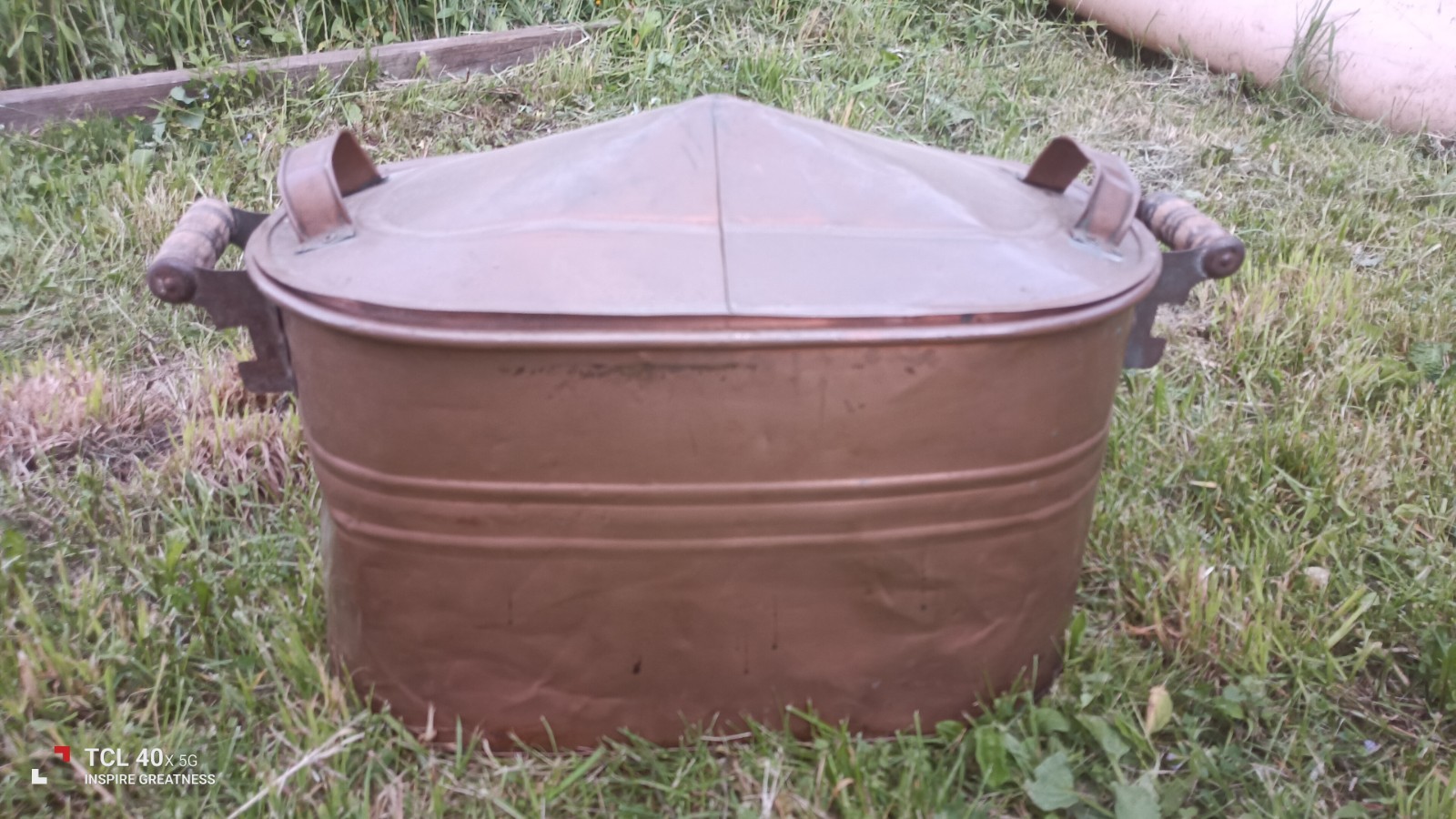 Cream City Copper Basin Vintage Shiny Awesome Cream City Copper Basin Vintage Shiny Awesome