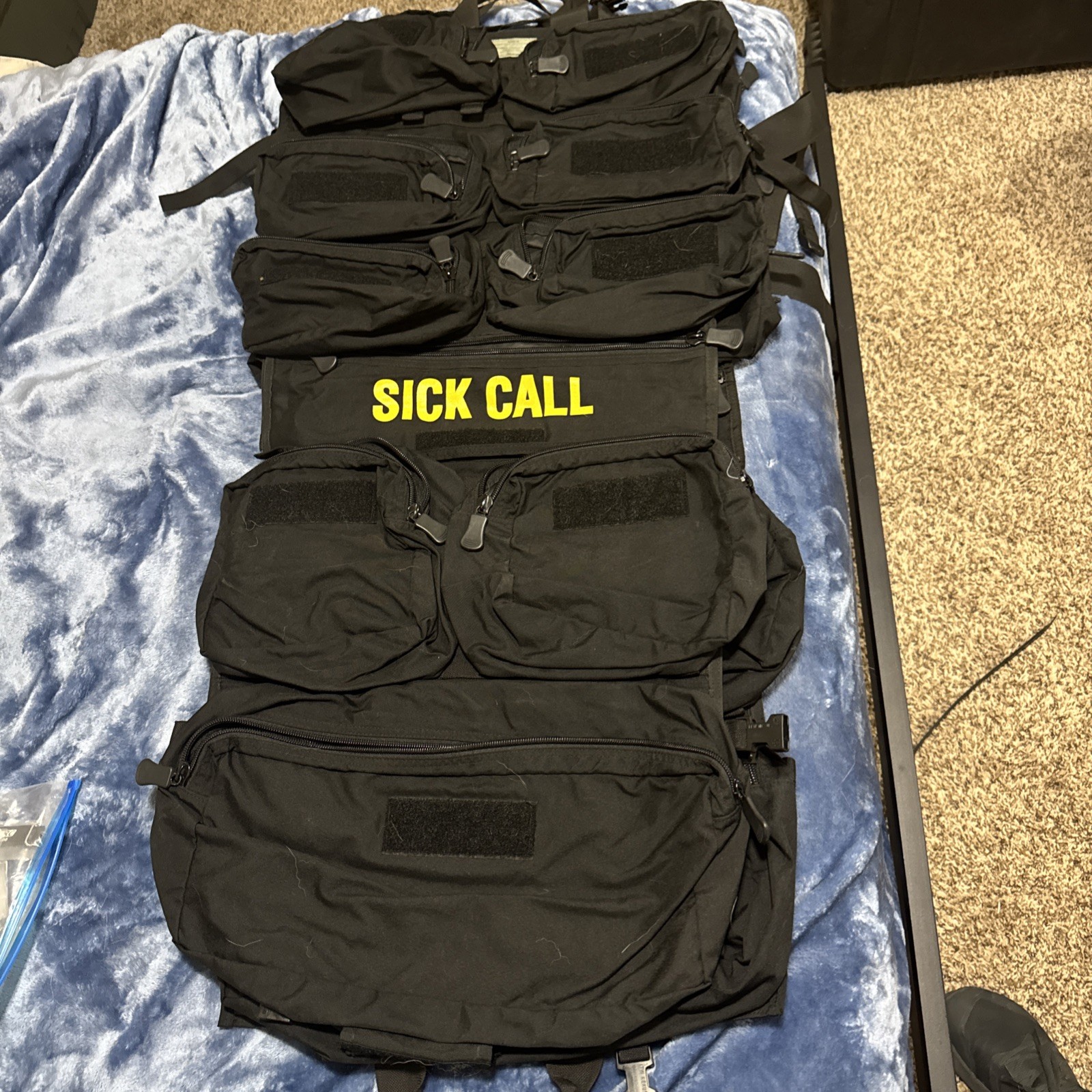 SO TECH (RAMMP) Rapid Access Modular Medical Panel Bag USGI Medic (Sick Call)