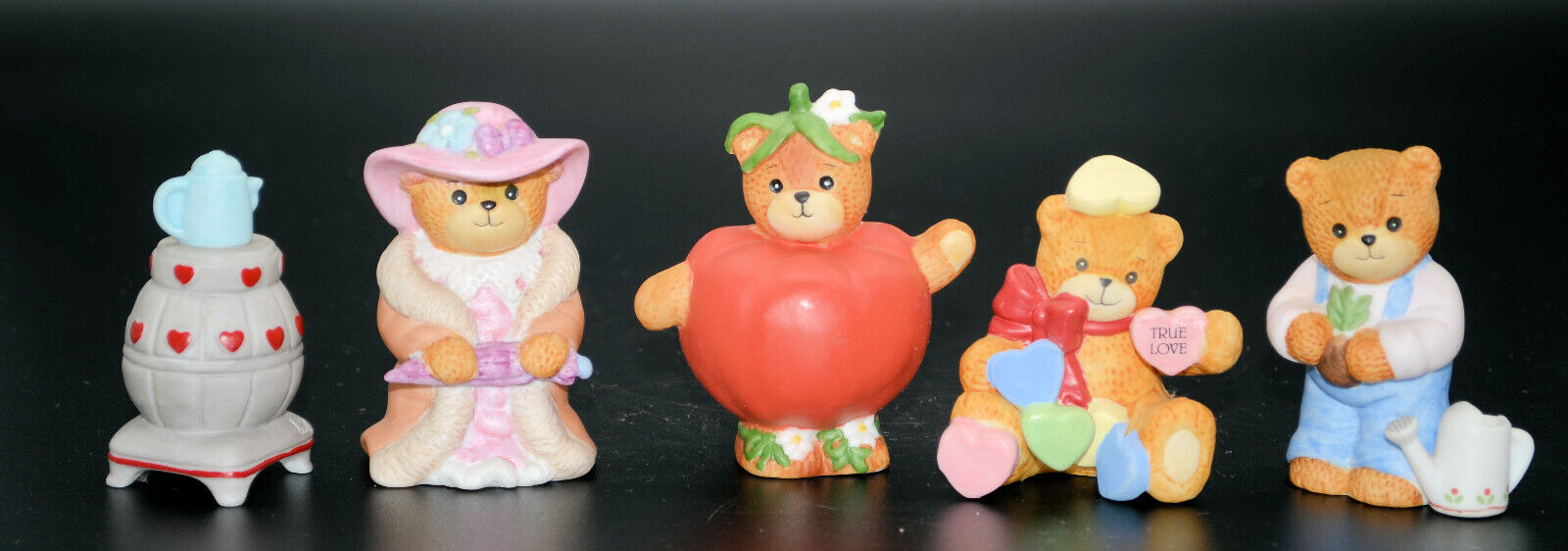 Lucy Rigg Ceramic Bears Costumes 2-½” - 3-½” Tall Set of 5 D-11