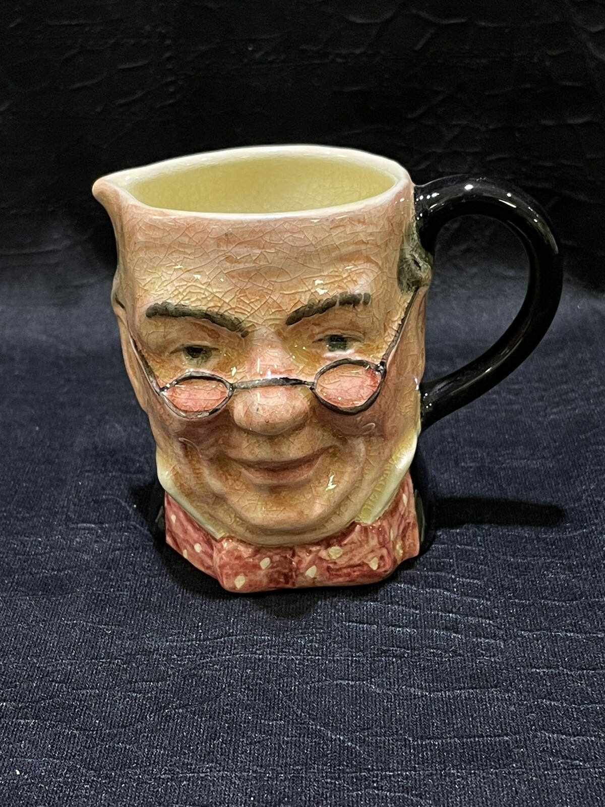 Small Hanley Lancaster Sandland Character Toby Jug Mug 2 5/8\