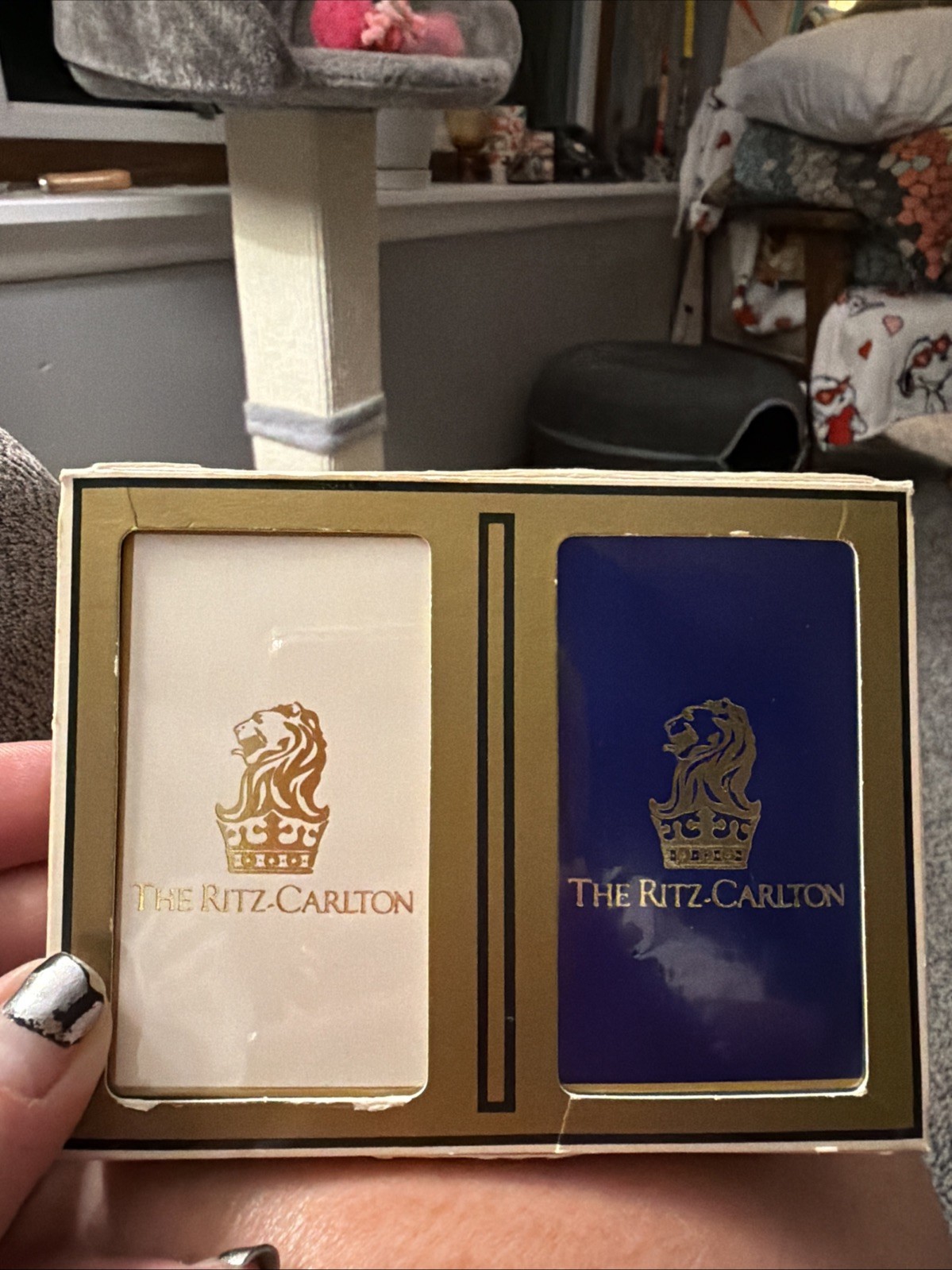 Ritz-Carlton  Playing Cards New Sealed 2 decks GEMACO Plastic Coated
