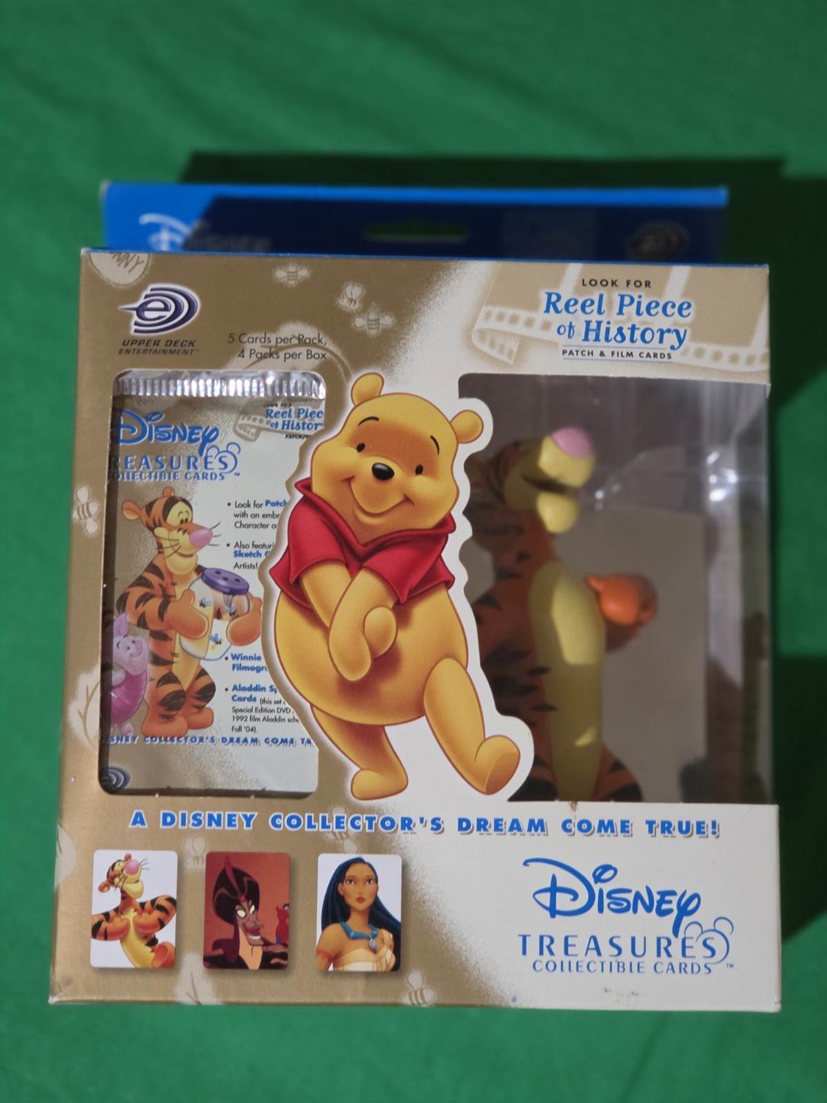 2004 Upper Deck Entertaiment Disney Treasures Collectible Cards Tigger Figurine 