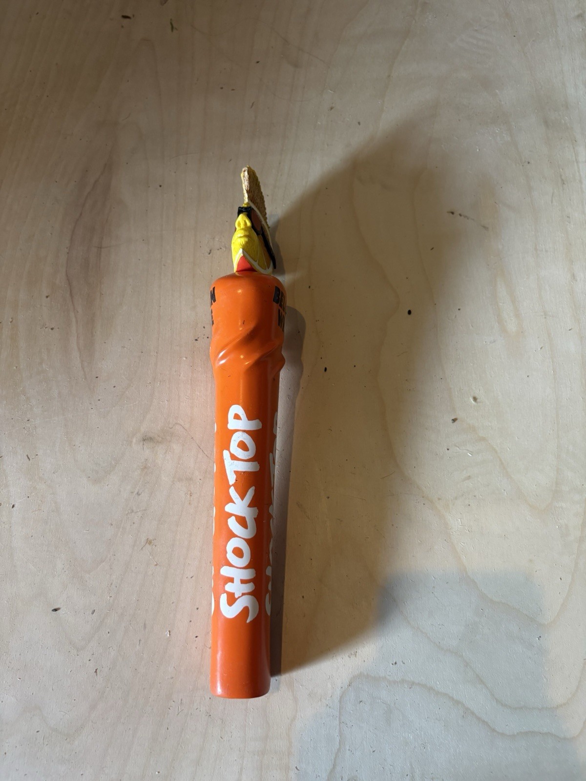 Shock Top Belgian White Draft Faucet Beer Tap Handle/Knob Breweriana