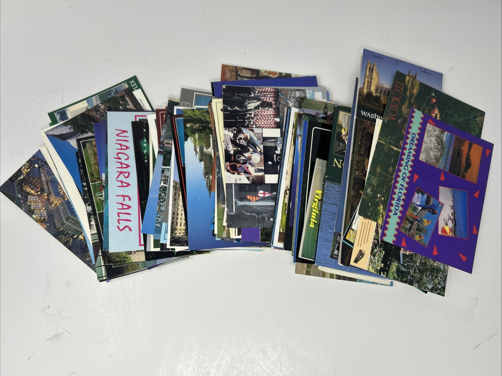 Lot of 100+ Vintage 1980s / 1990s Postcards Unused  USA / New England / Montreal
