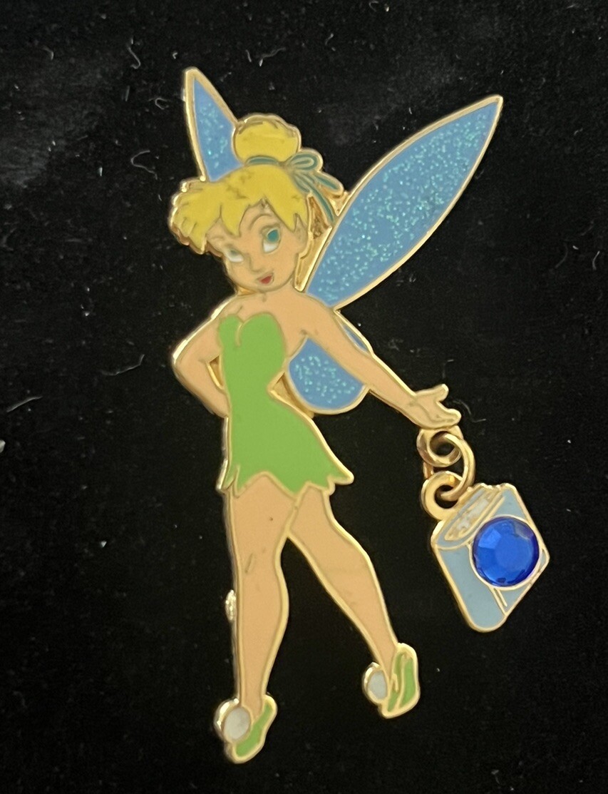 Disney Shopping Tinker Bell Blue Birthstone September Purse 2009 LE 250 Pin Rare Disney Shopping Tinker Bell Blue Birthstone September Purse 2009 LE 250 Pin Rare