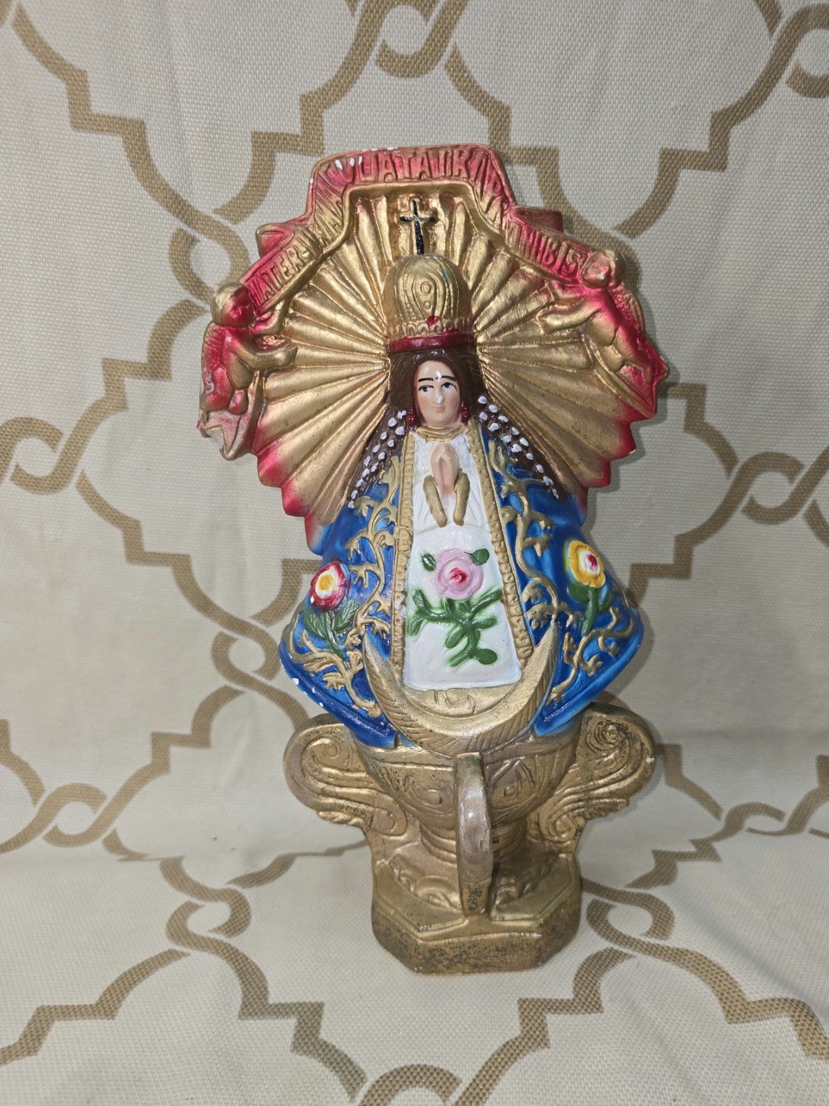 Virgen San Juan De Los Lagos 13¾\