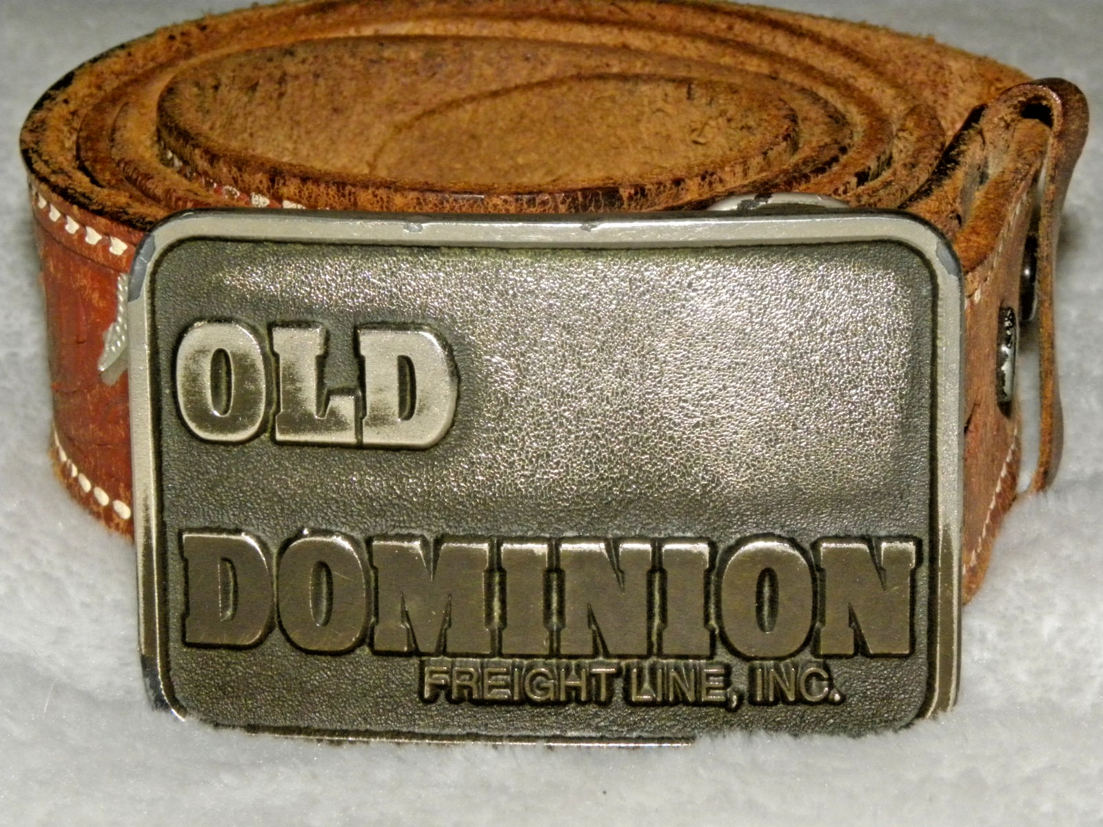 Vintage 70's - 80's Mexican Eagle Belt w/ USA Made Old Dominion Buckle – Size 42
