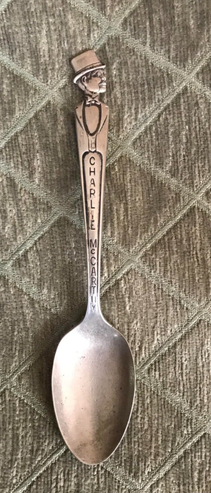 Duchess Silverplate Charlie McCarthy Character Spoon - Nice Condtition